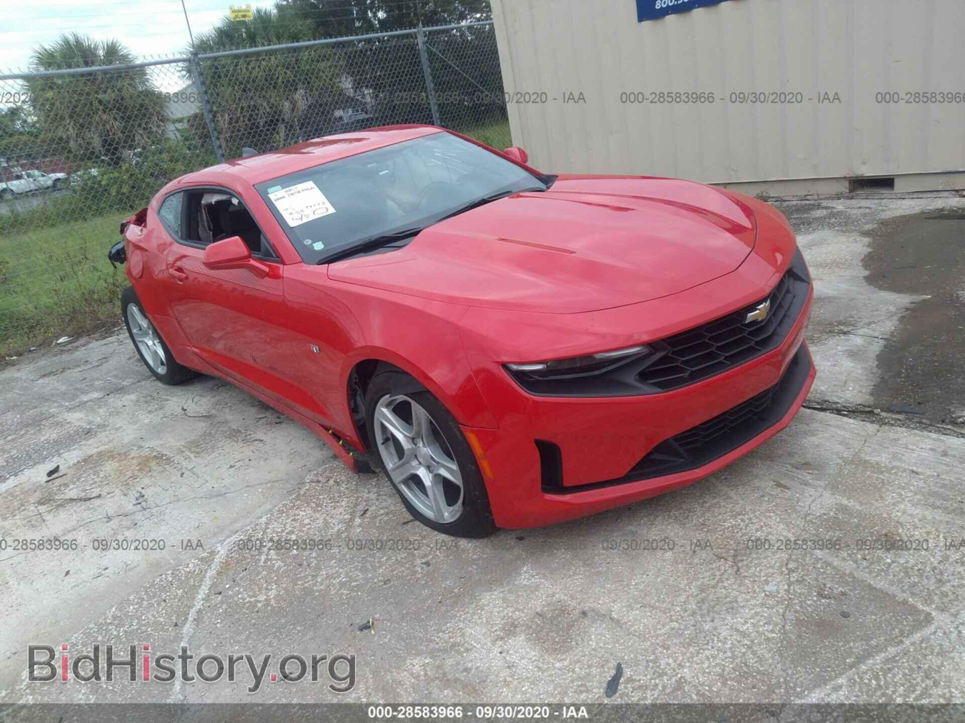 Фотография 1G1FB1RX8L0109846 - CHEVROLET CAMARO 2020