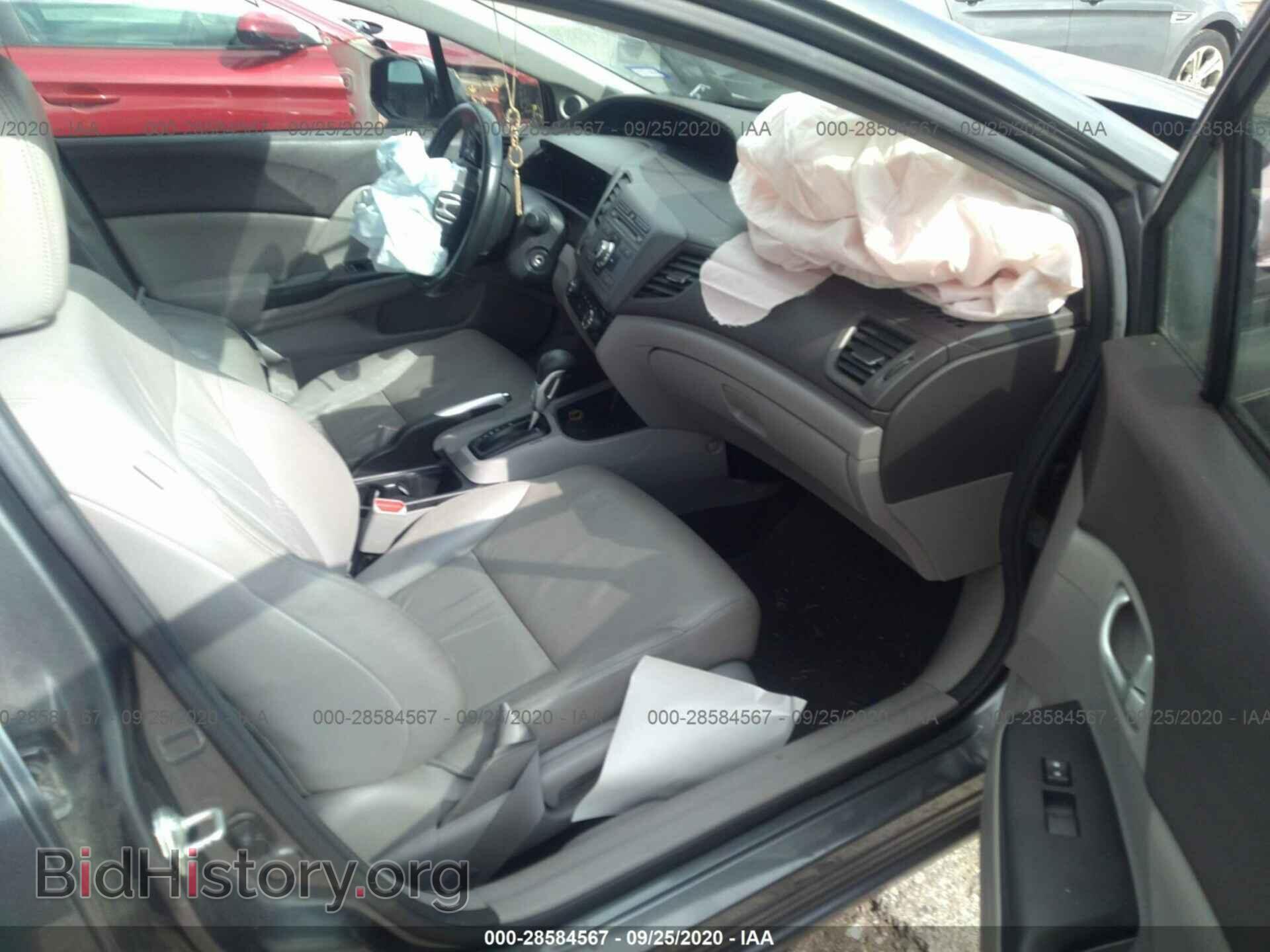 2012 HONDA CIVIC SDN - VIN: 2HGFB2F99CH528319 - Фото 5