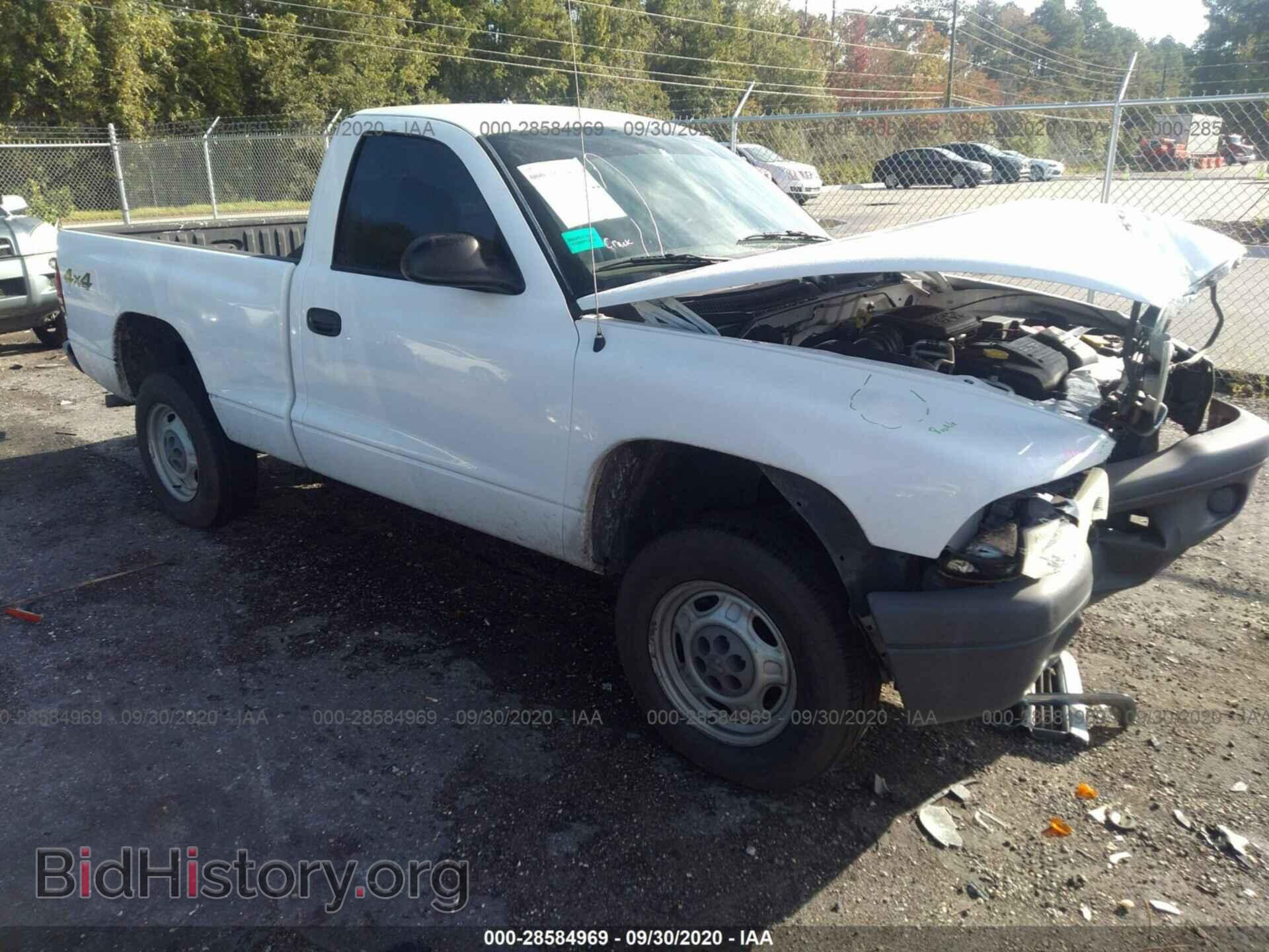 Photo 1D7GG16K74S642935 - DODGE DAKOTA 2004