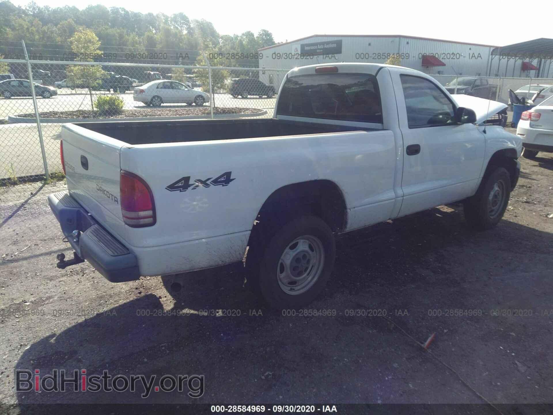 2004 DODGE DAKOTA - VIN: 1D7GG16K74S642935 - Фото 4
