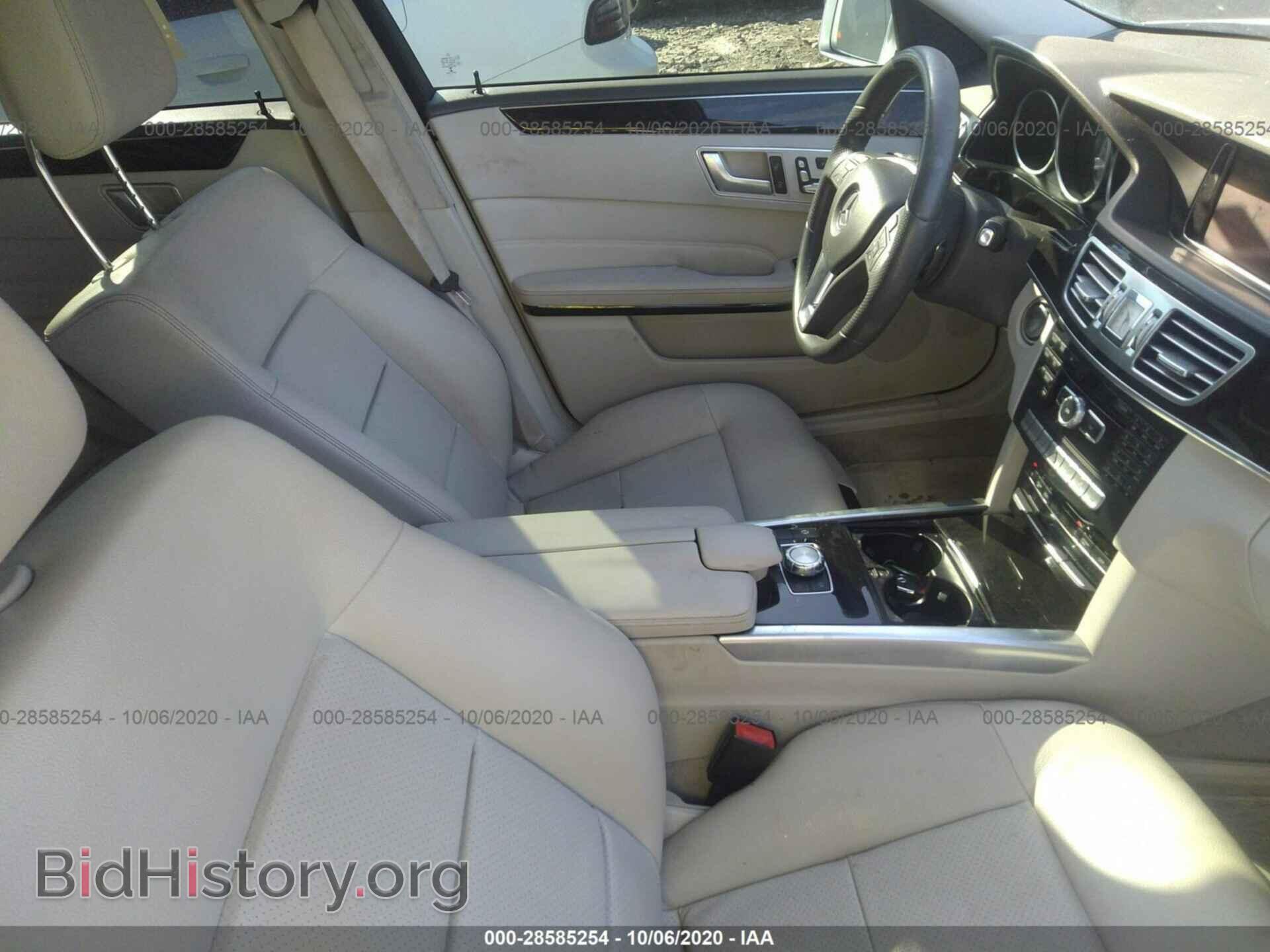 2014 MERCEDES-BENZ E-CLASS - VIN: WDDHF8JBXEA938580 - Фото 5