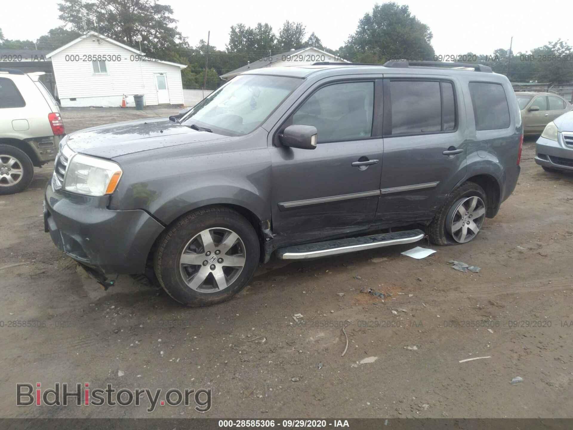 2012 HONDA PILOT - VIN: 5FNYF3H94CB006461 - Фото 2