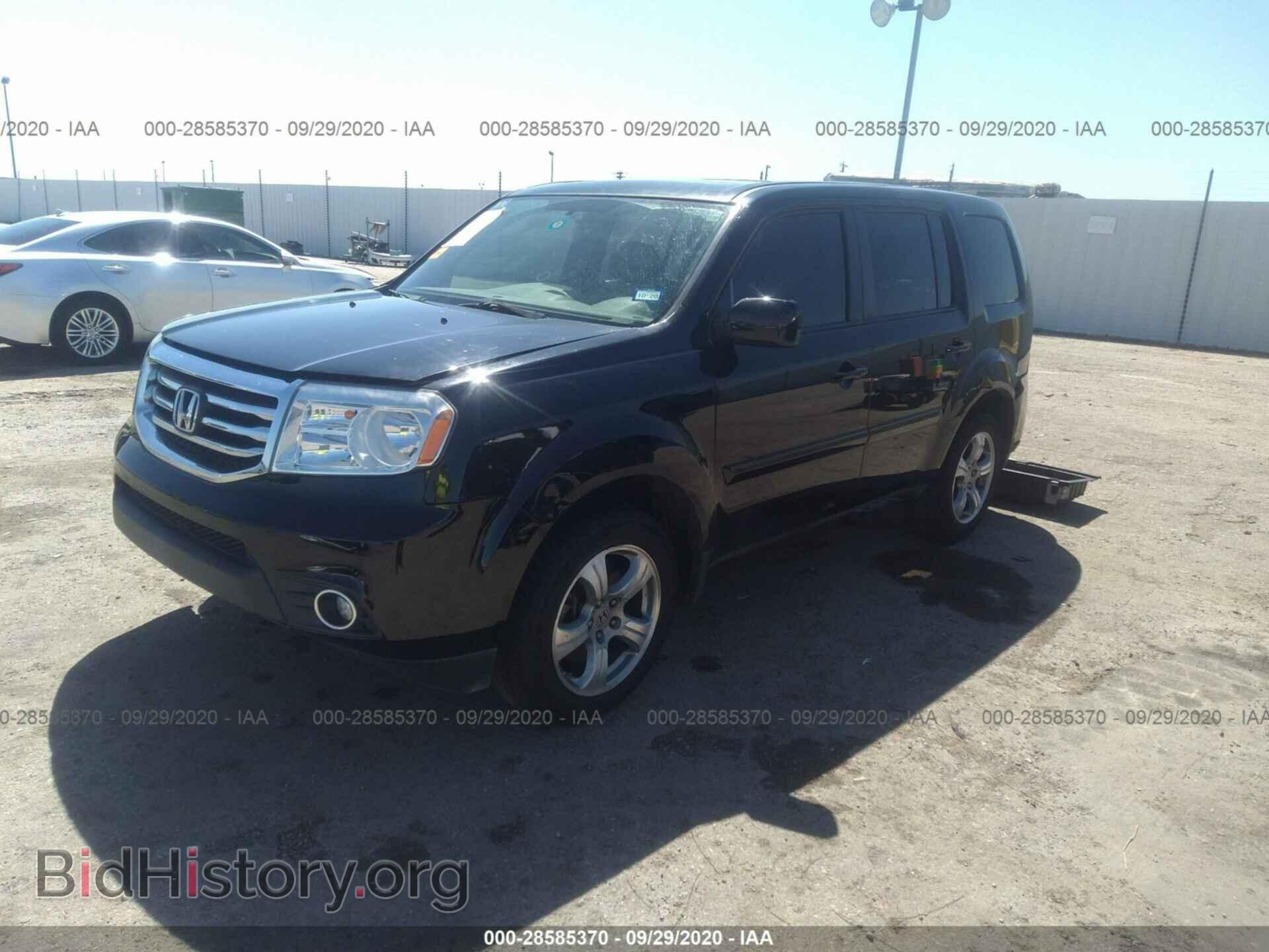 2013 HONDA PILOT - VIN: 5FNYF3H55DB028404 - Фото 2