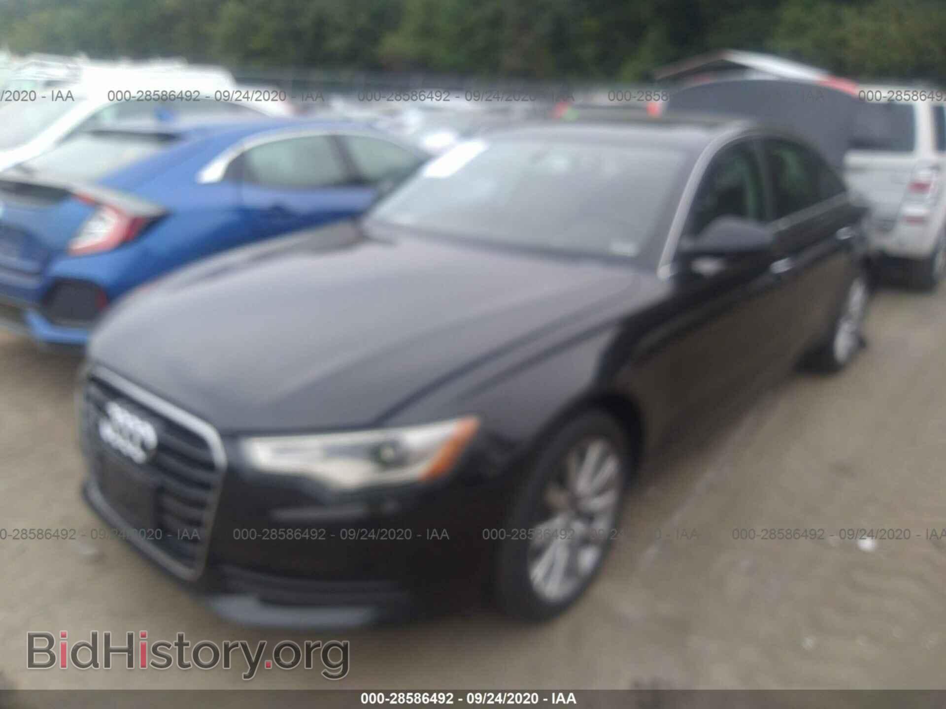 2013 AUDI A6 - VIN: WAUGFAFC7DN091360 - Photo 2