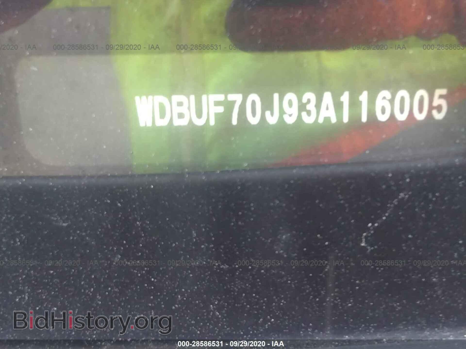 2003 MERCEDES-BENZ E-CLASS - VIN: WDBUF70J93A116005 - Фото 9