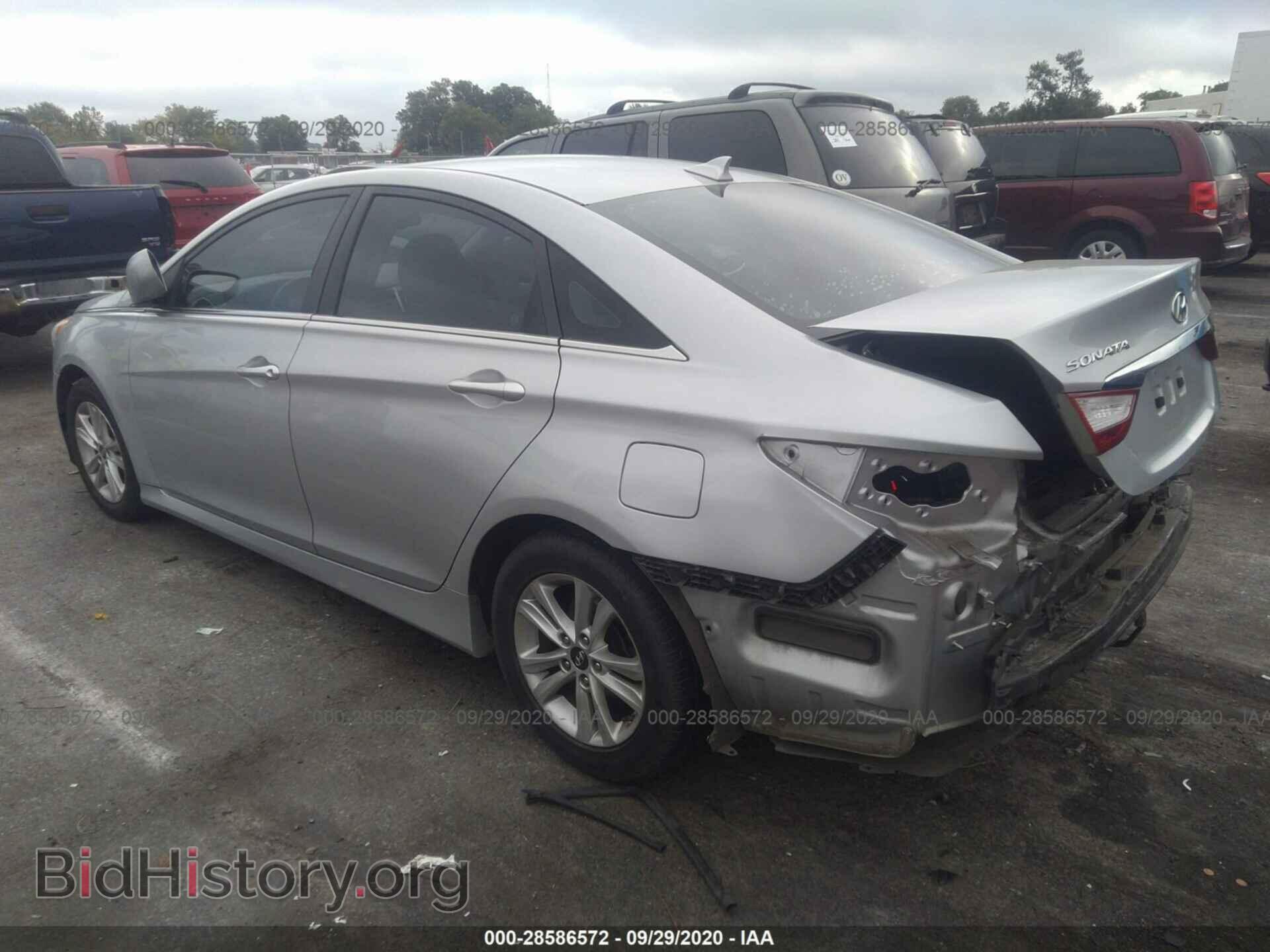 2014 HYUNDAI SONATA - VIN: 5NPEB4AC2EH855549 - Photo 3