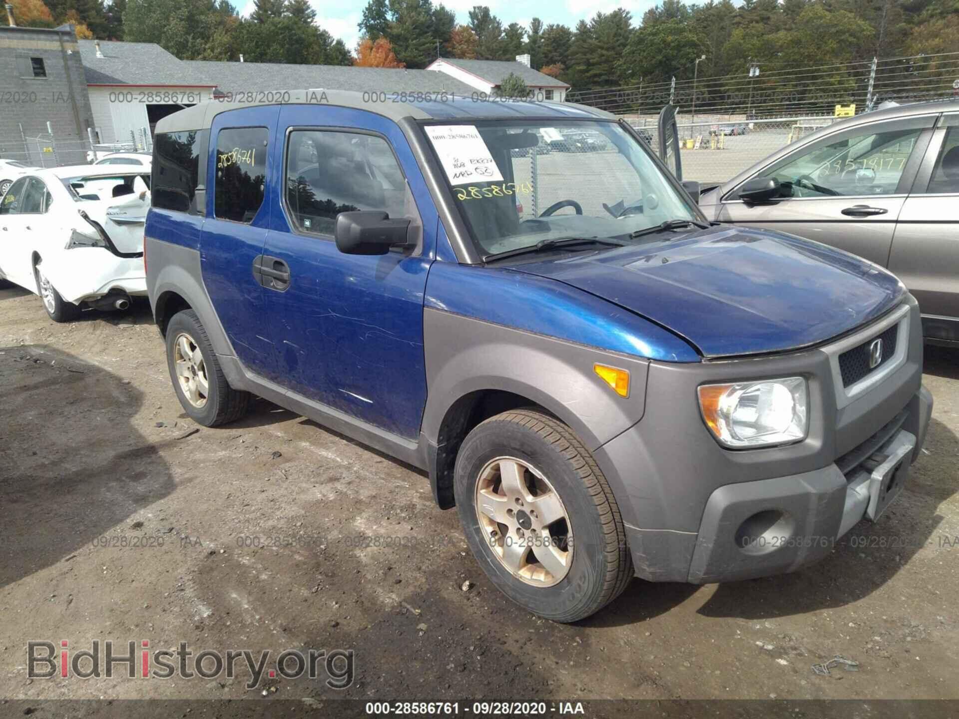 Фотография 5J6YH28674L036217 - HONDA ELEMENT 2004