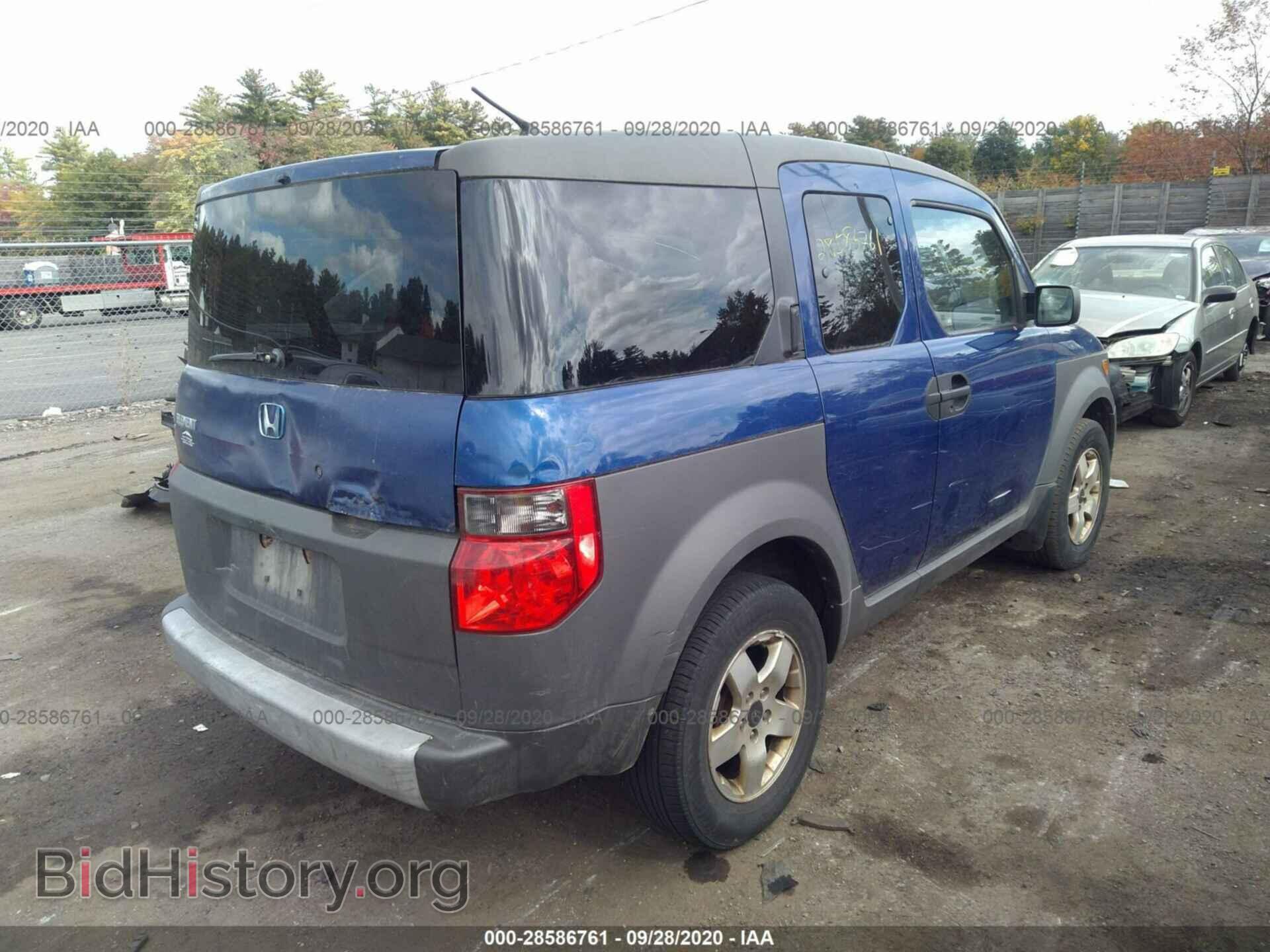 2004 HONDA ELEMENT - VIN: 5J6YH28674L036217 - Фото 4