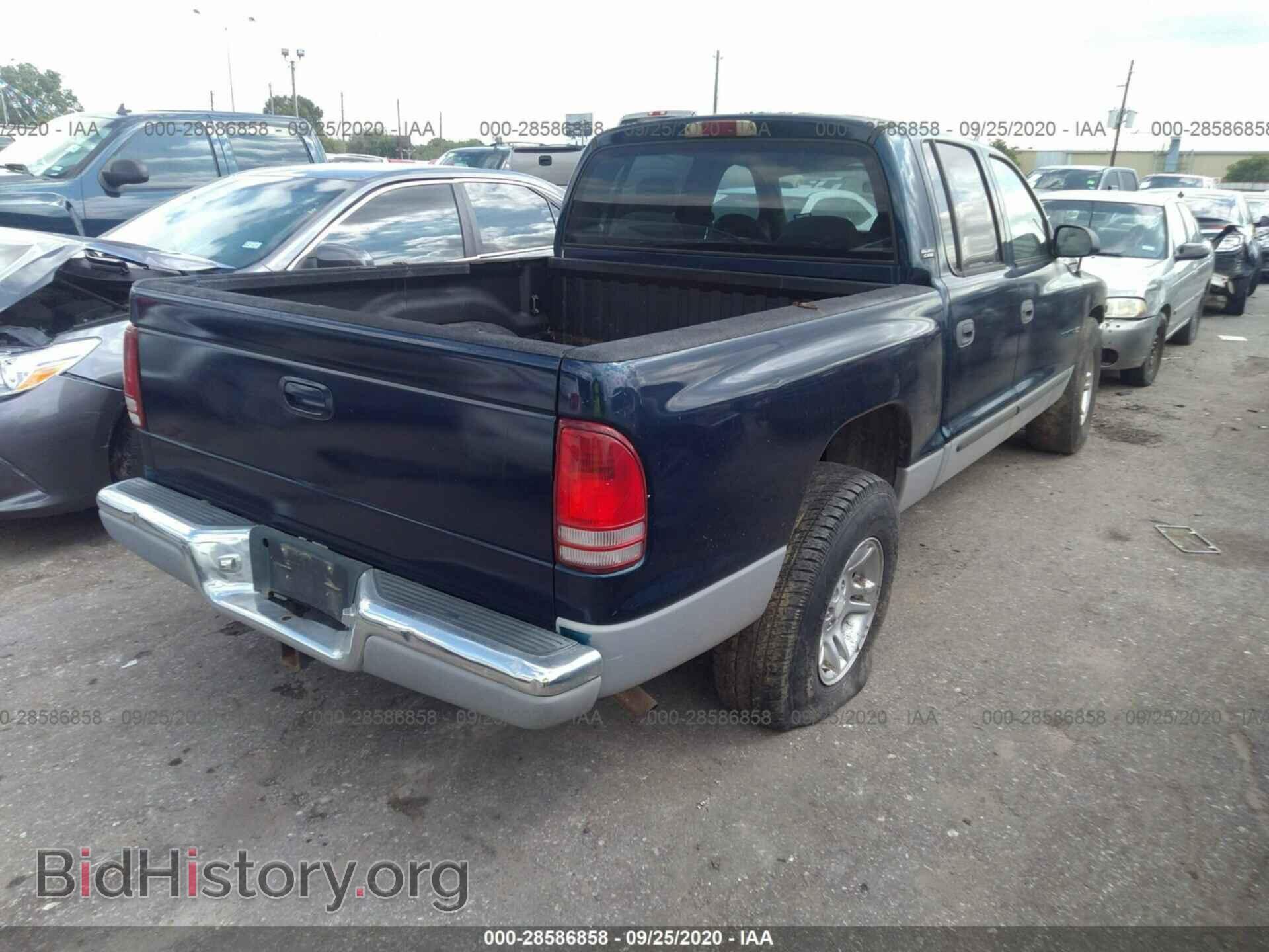 2000 DODGE DAKOTA - VIN: 1B7GL2AX8YS642916 - Фото 4