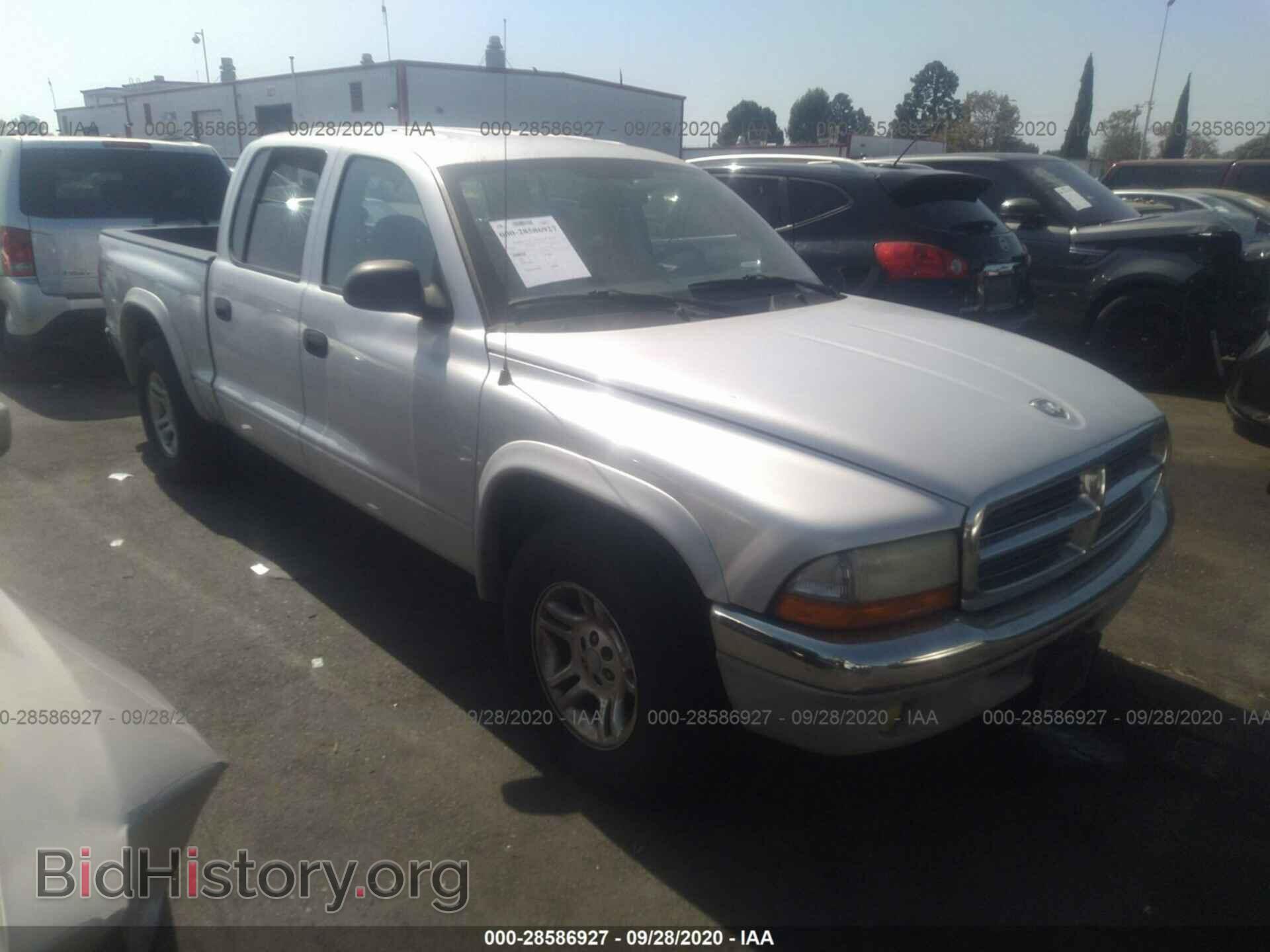 Photo 1D7HL48N54S509311 - DODGE DAKOTA 2004