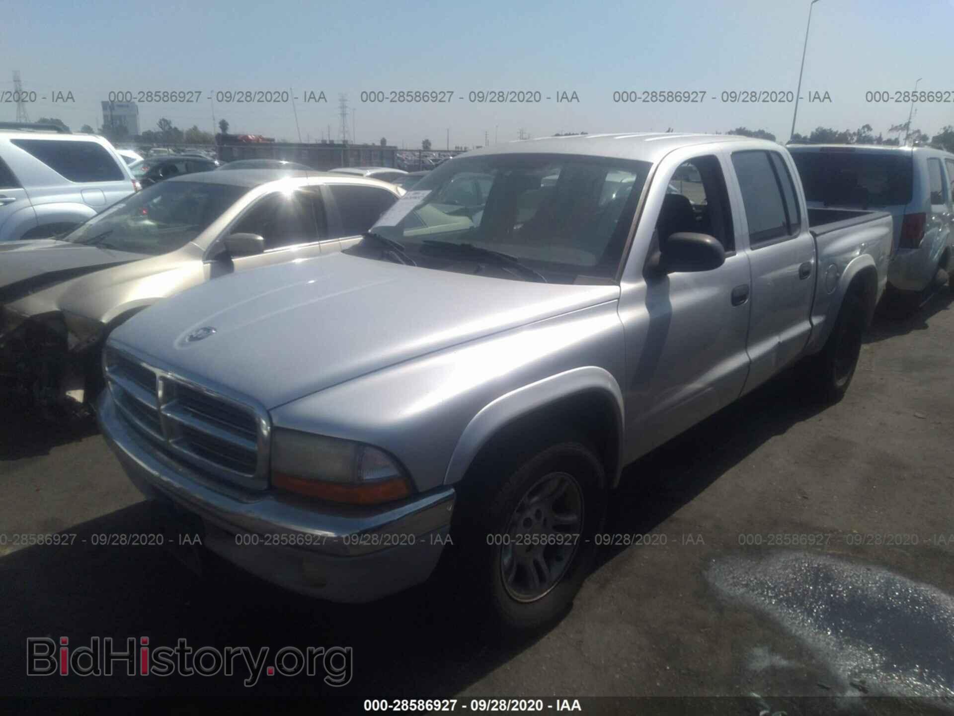 2004 DODGE DAKOTA - VIN: 1D7HL48N54S509311 - Фото 2