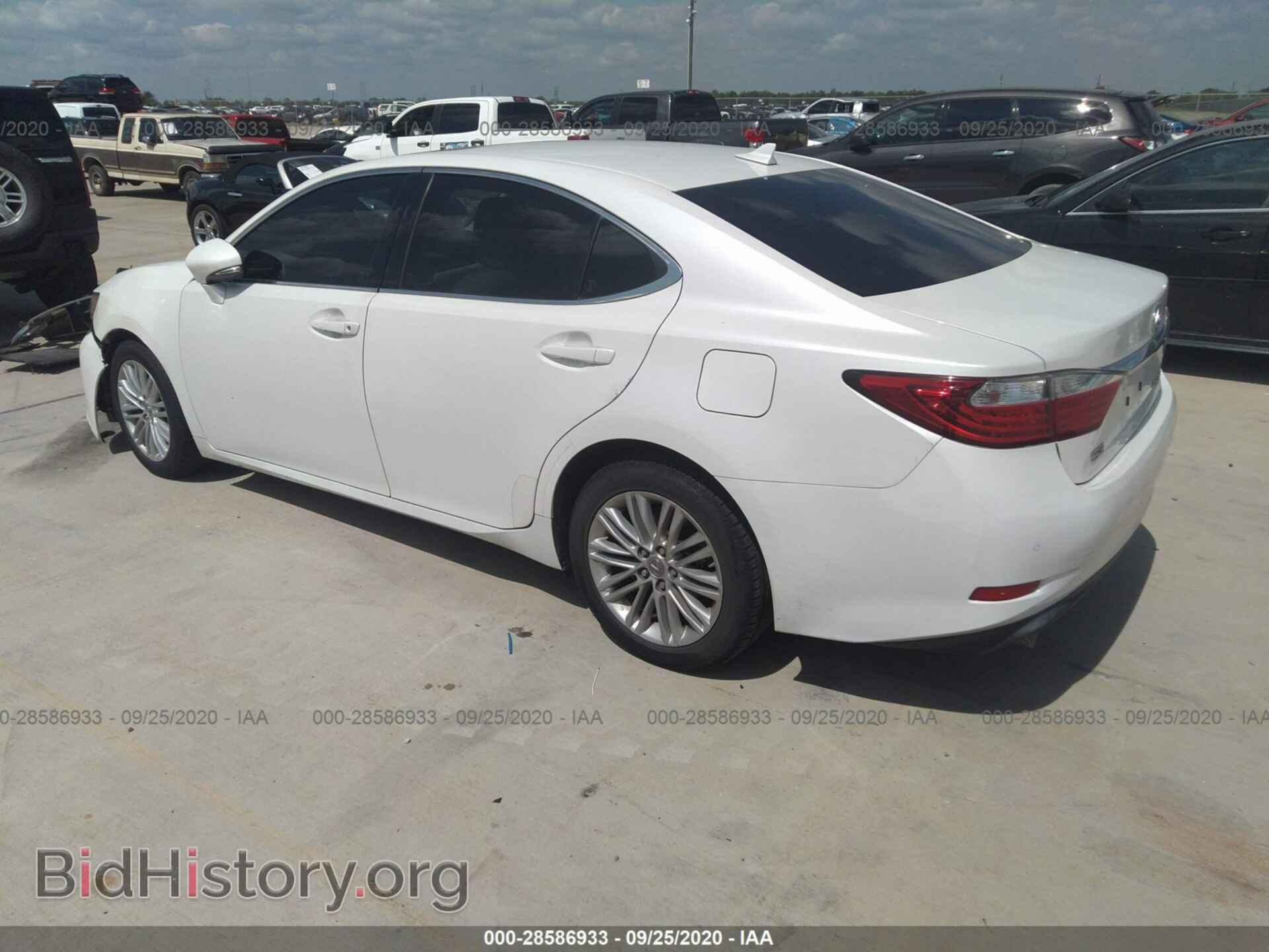 2014 LEXUS ES 350 - VIN: JTHBK1GG9E2145169 - Фото 3