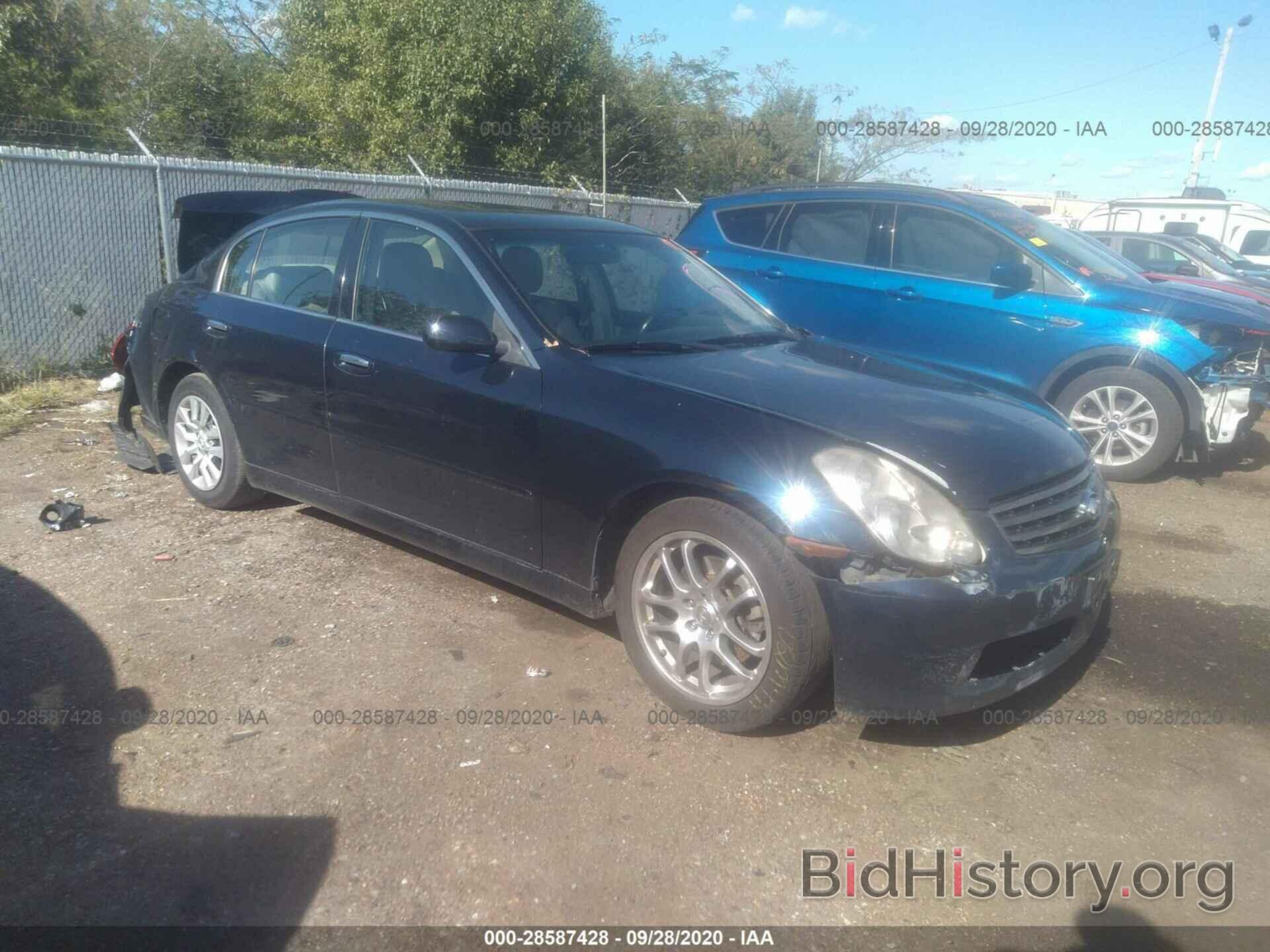 Photo JNKCV51E36M511899 - INFINITI G35 SEDAN 2006