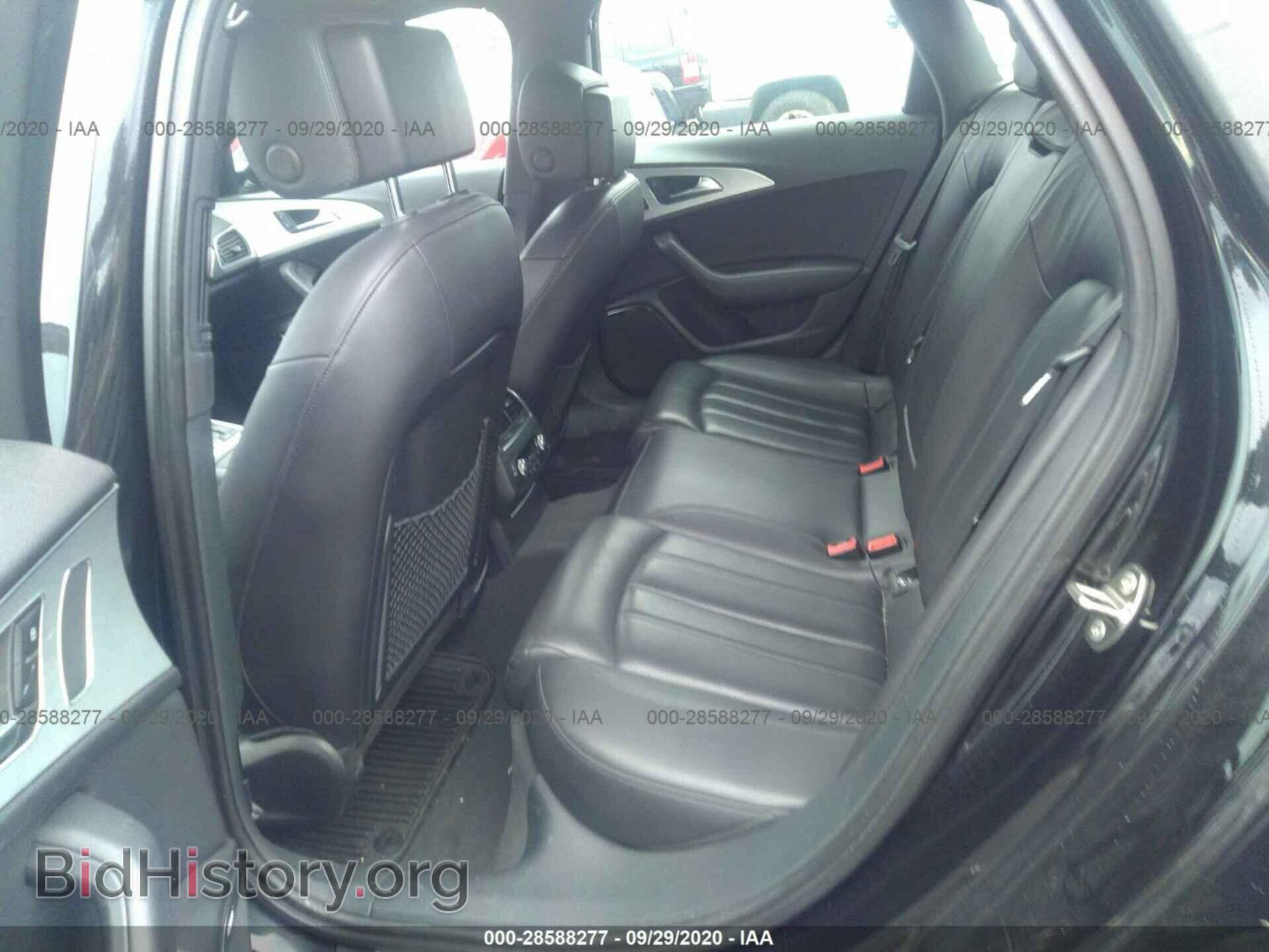 2012 AUDI A6 - VIN: WAUBGAFC2CN015468 - Фото 8