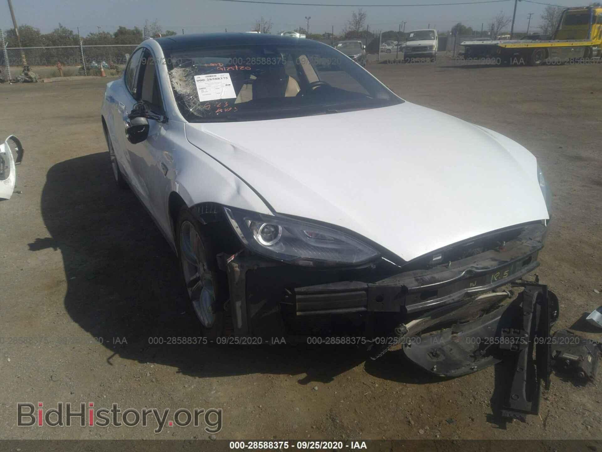 2014 TESLA MODEL S - VIN: 5YJSA1H16EFP49810 - Фото 6
