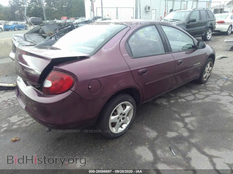 2000 Dodge NEON (VIN 1B3ES46C2YD752961) — фото 4 из 11