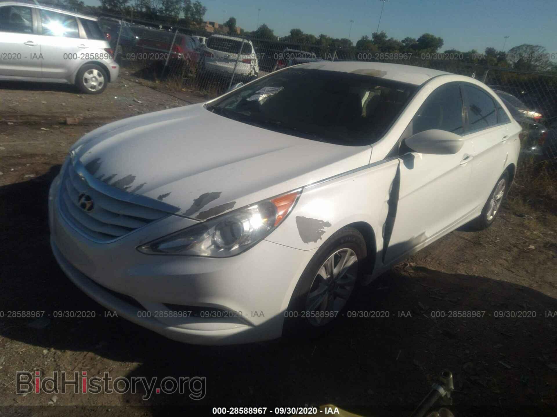 2012 HYUNDAI SONATA - VIN: 5NPEB4ACXCH469524 - Фото 2