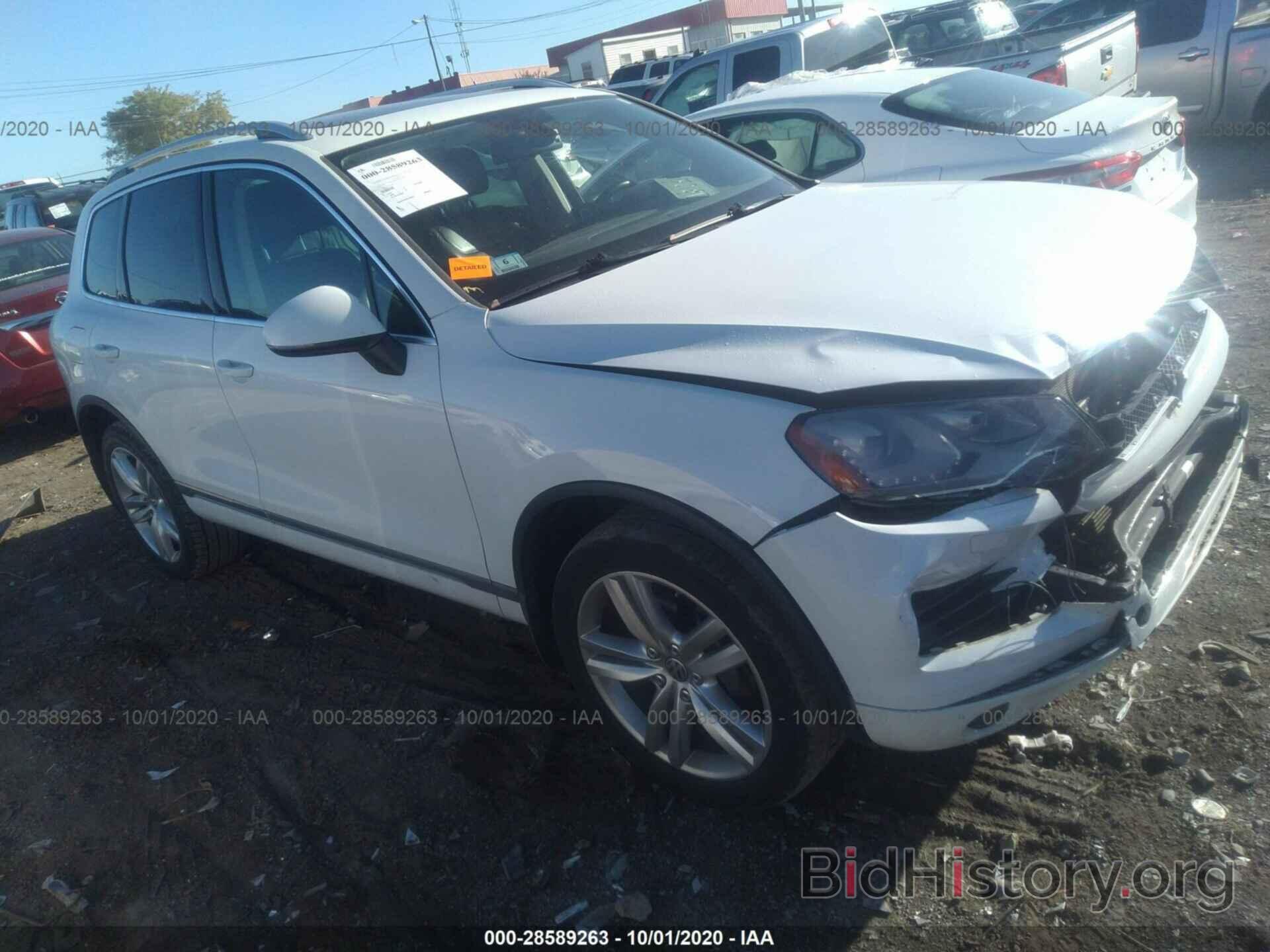 Photo WVGEF9BP5CD010390 - VOLKSWAGEN TOUAREG 2012