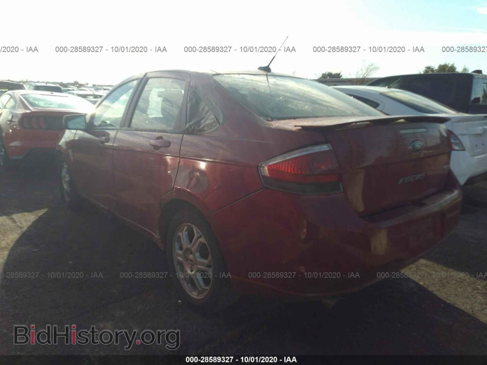 2009 FORD FOCUS - VIN: 1FAHP36N69W204840 - Фото 3