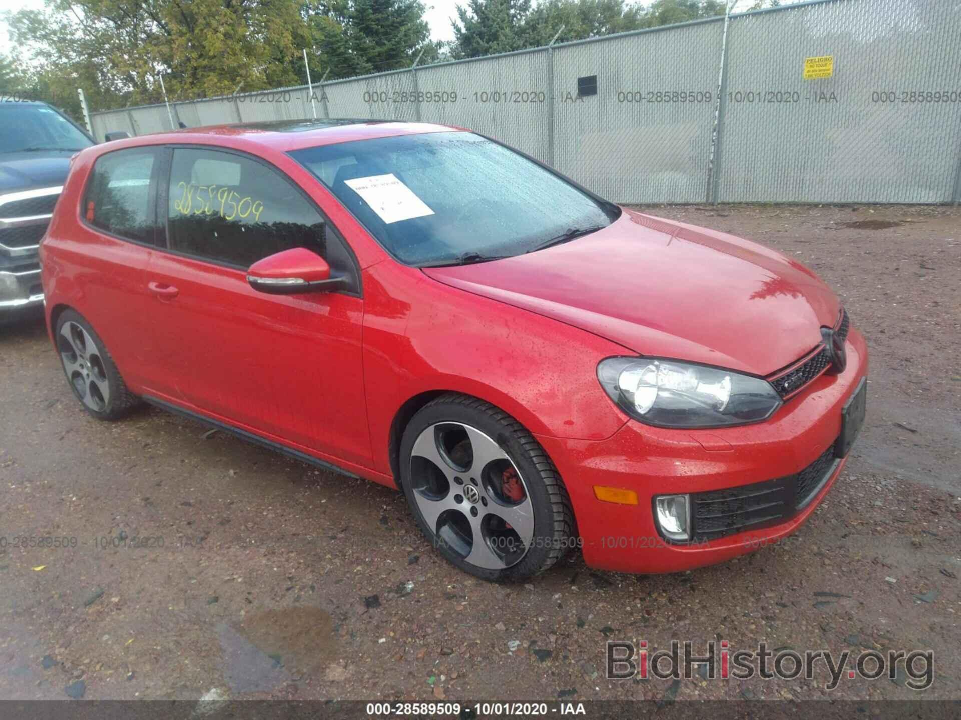 Photo WVWEV7AJ6CW207291 - VOLKSWAGEN GTI 2012