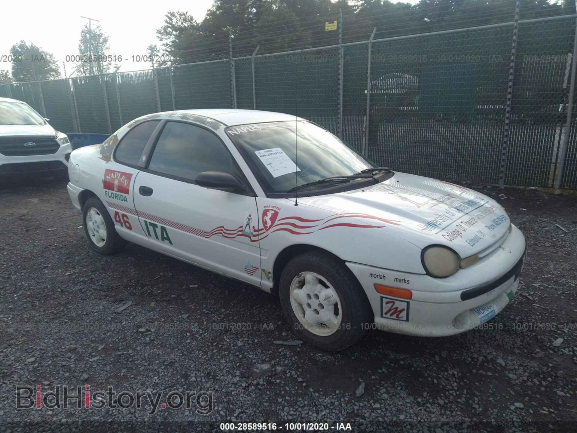 Photo 1B3ES22Y2VD219879 - DODGE NEON 1997