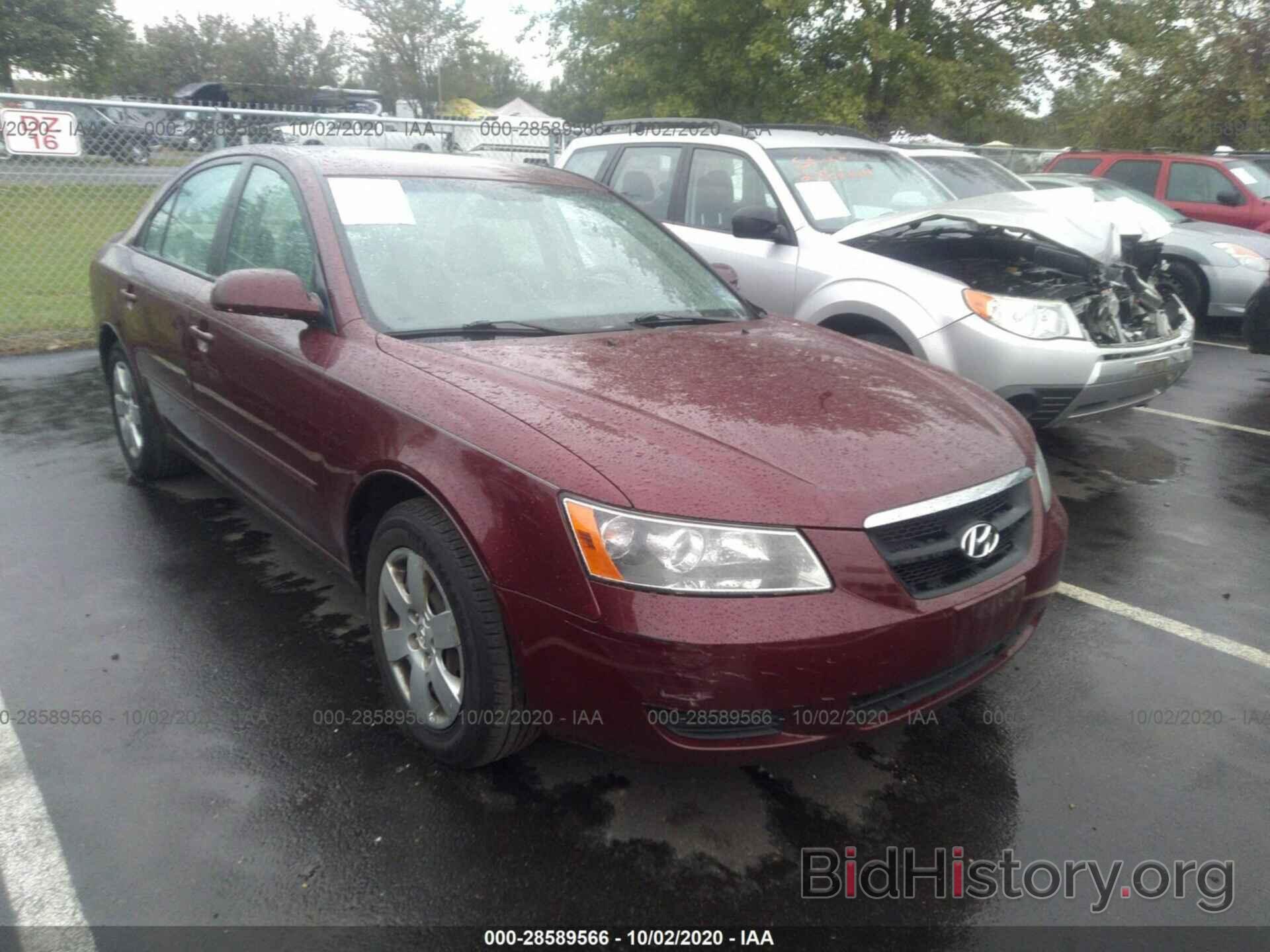 Photo 5NPET46C58H300461 - HYUNDAI SONATA 2008