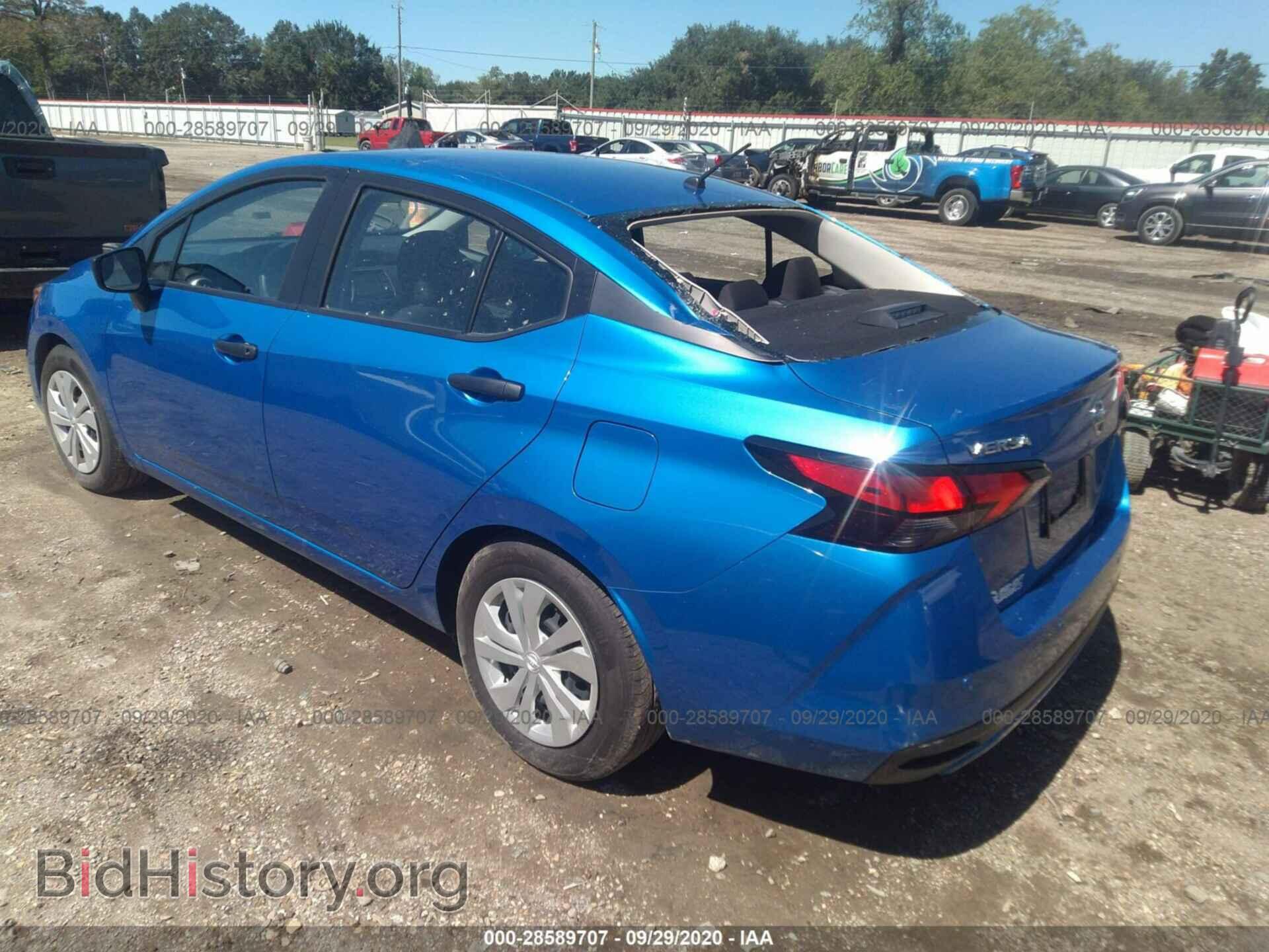 2020 NISSAN VERSA - VIN: 3N1CN8DV4LL807747 - Фото 3