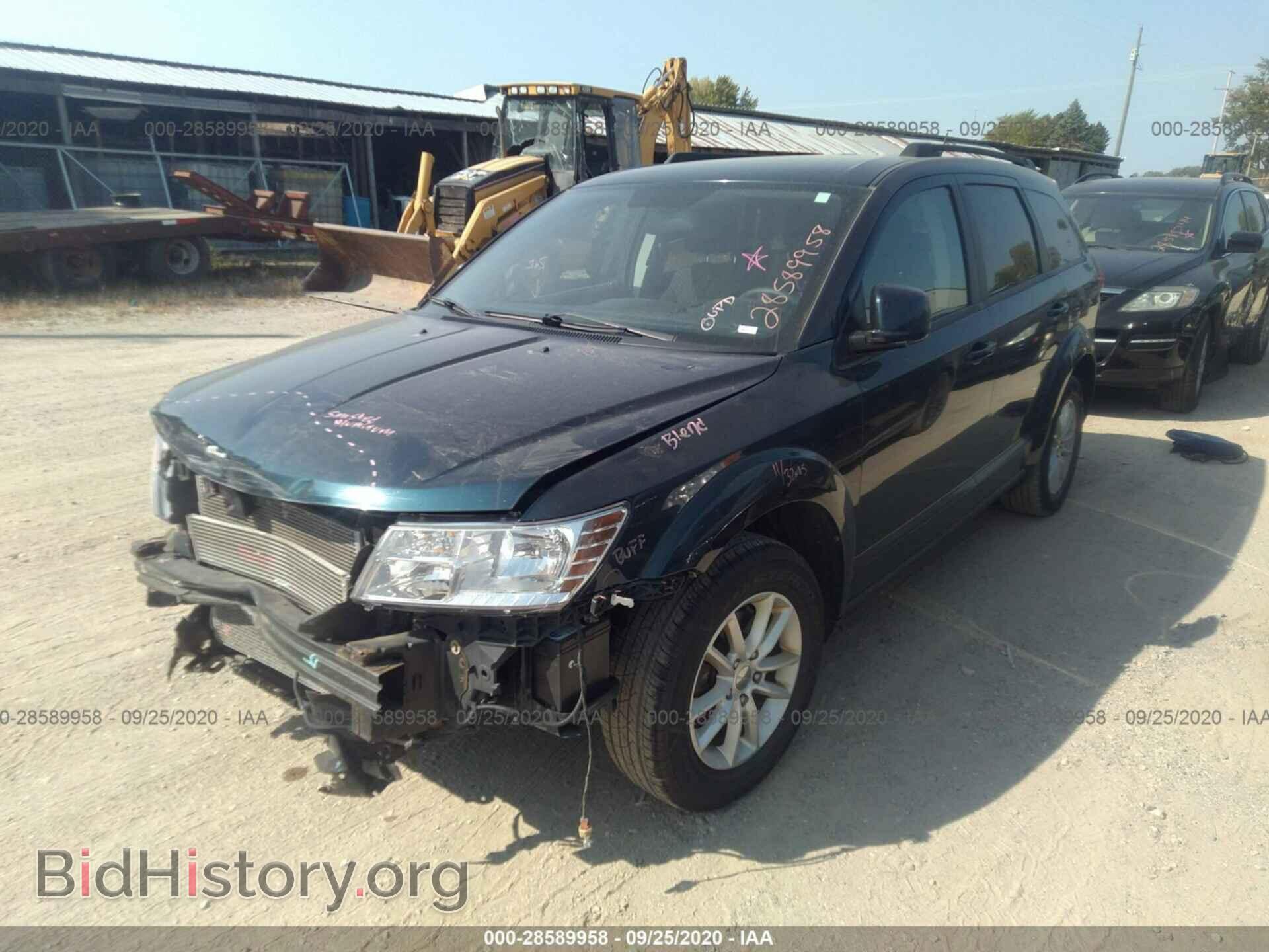 2014 DODGE JOURNEY - VIN: 3C4PDCBG2ET117751 - Фото 2