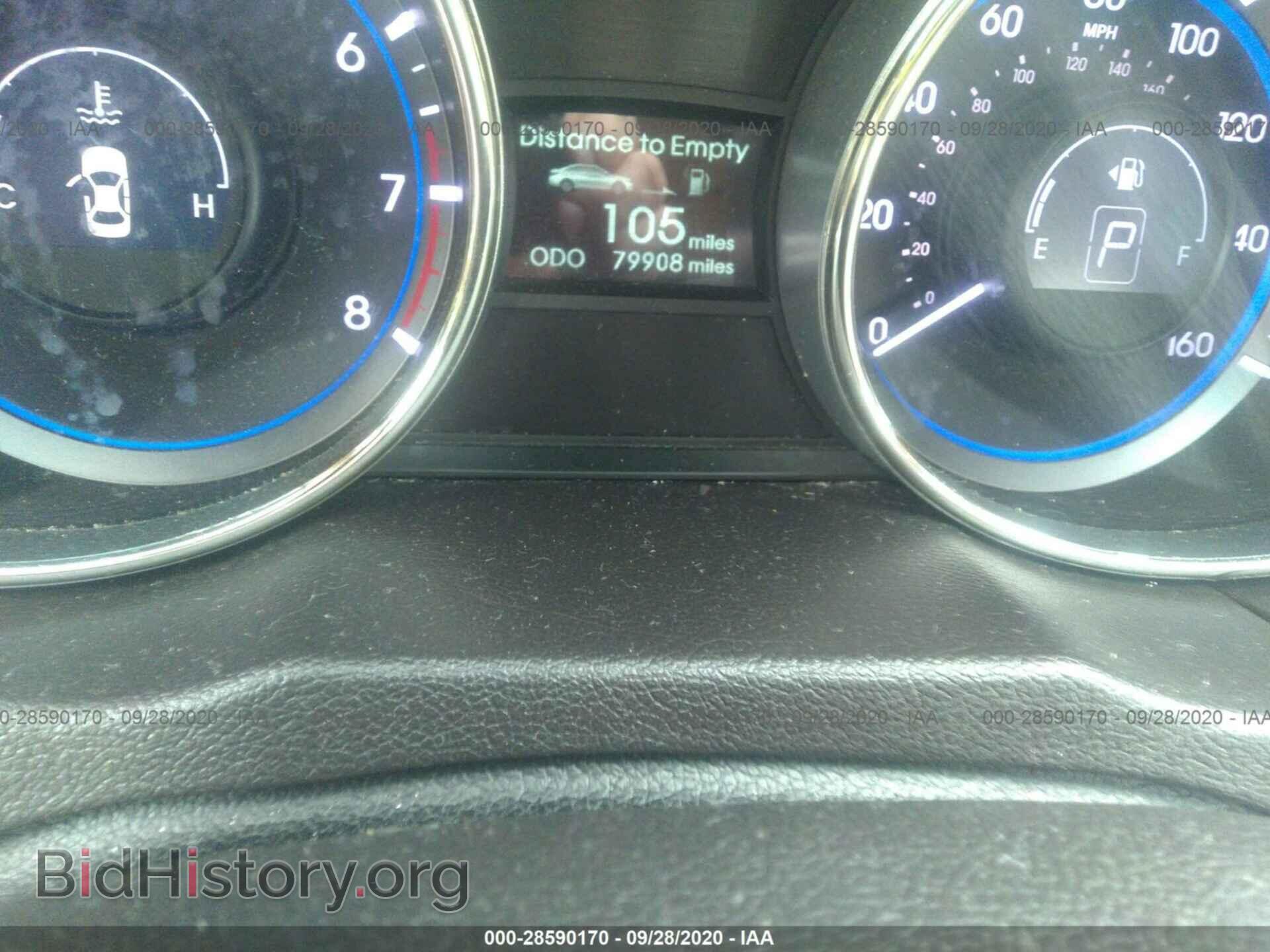 2012 HYUNDAI SONATA - VIN: 5NPEB4AC3CH404790 - Фото 7