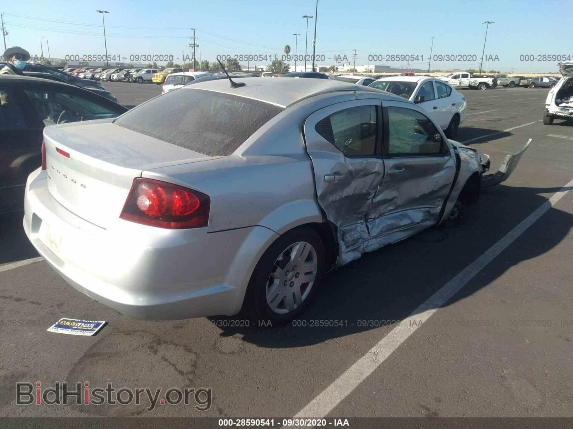 2012 DODGE AVENGER - VIN: 1C3CDZAB2CN237347 - Photo 4