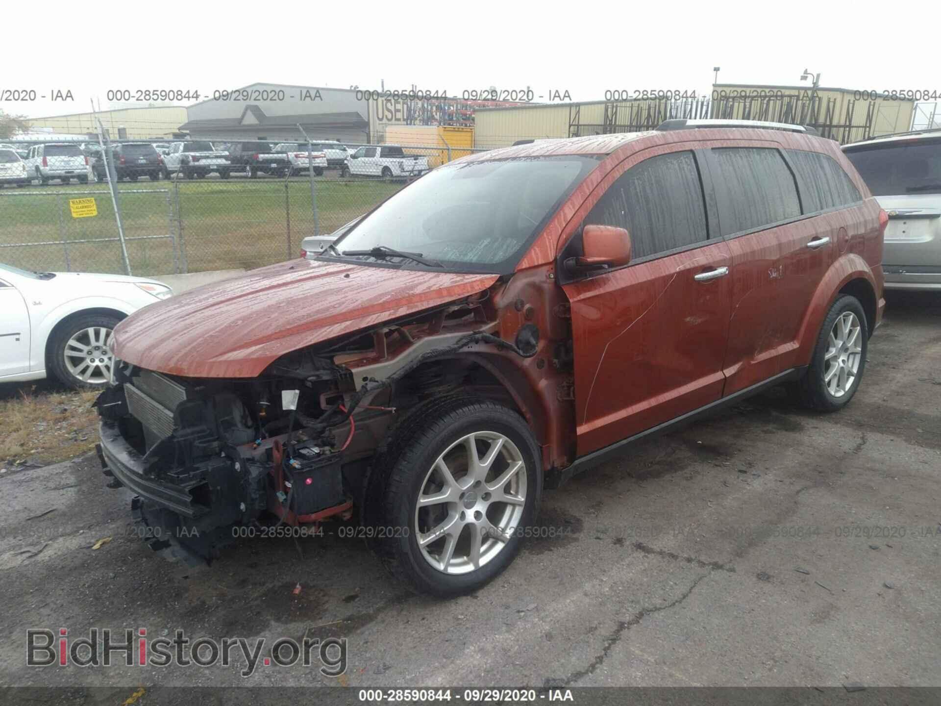 2013 DODGE JOURNEY - VIN: 3C4PDCDG4DT591602 - Фото 2