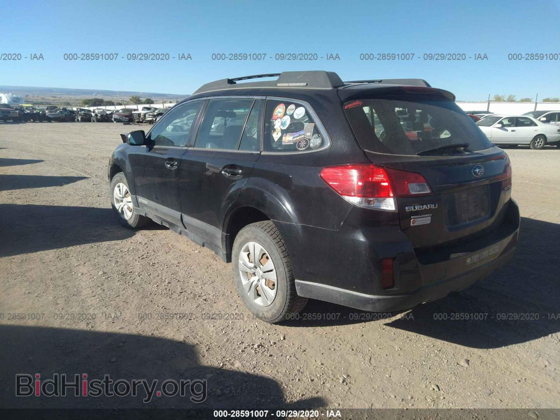 2011 SUBARU OUTBACK - VIN: 4S4BRBAC6B3328944 - Photo 3