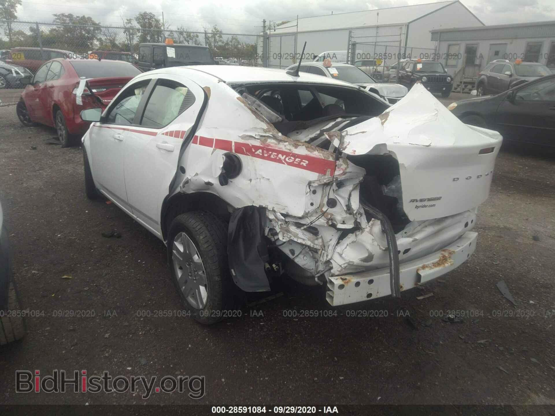 2012 DODGE AVENGER - VIN: 1C3CDZAB6CN111542 - Photo 3