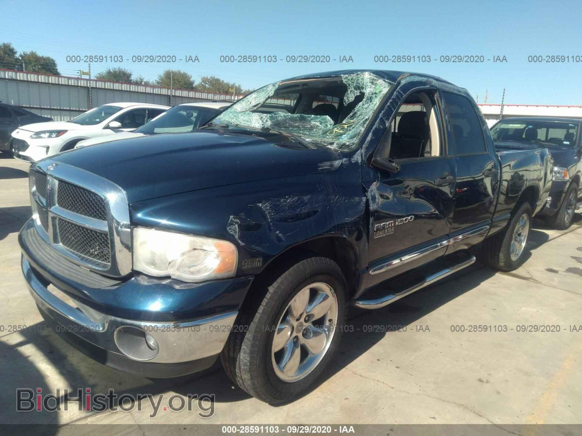 2005 DODGE RAM 1500 - VIN: 1D7HA18D55J638197 - Фото 2