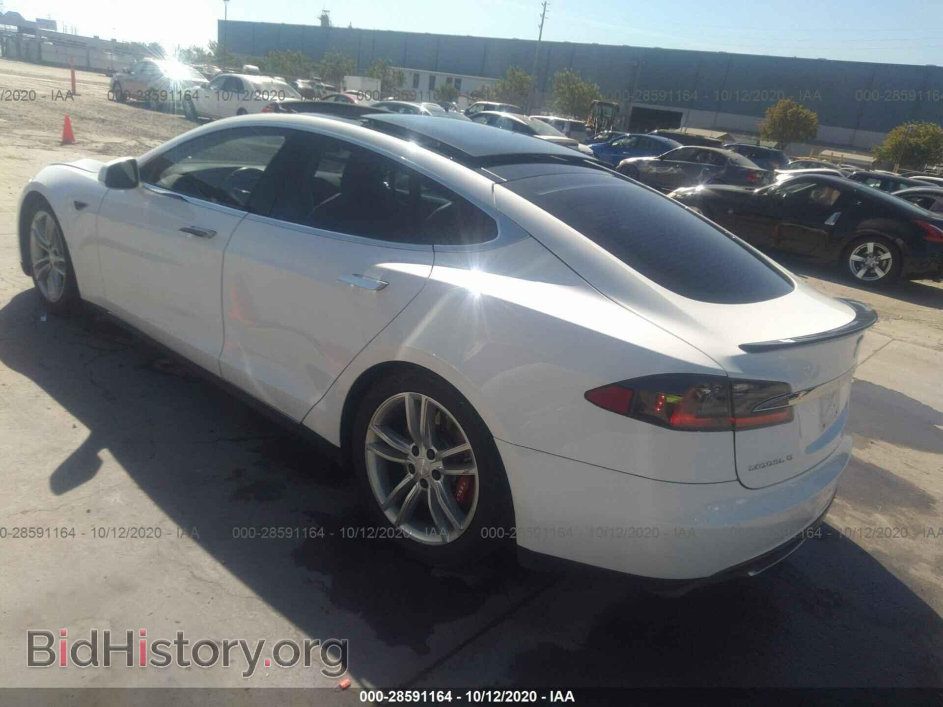 2012 TESLA MODEL S - VIN: 5YJSA1DP6CFP01389 - Photo 3