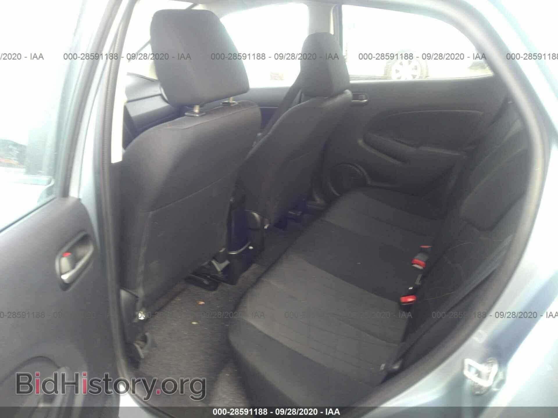 2013 MAZDA MAZDA2 - VIN: JM1DE1KY4D0168175 - Фото 8