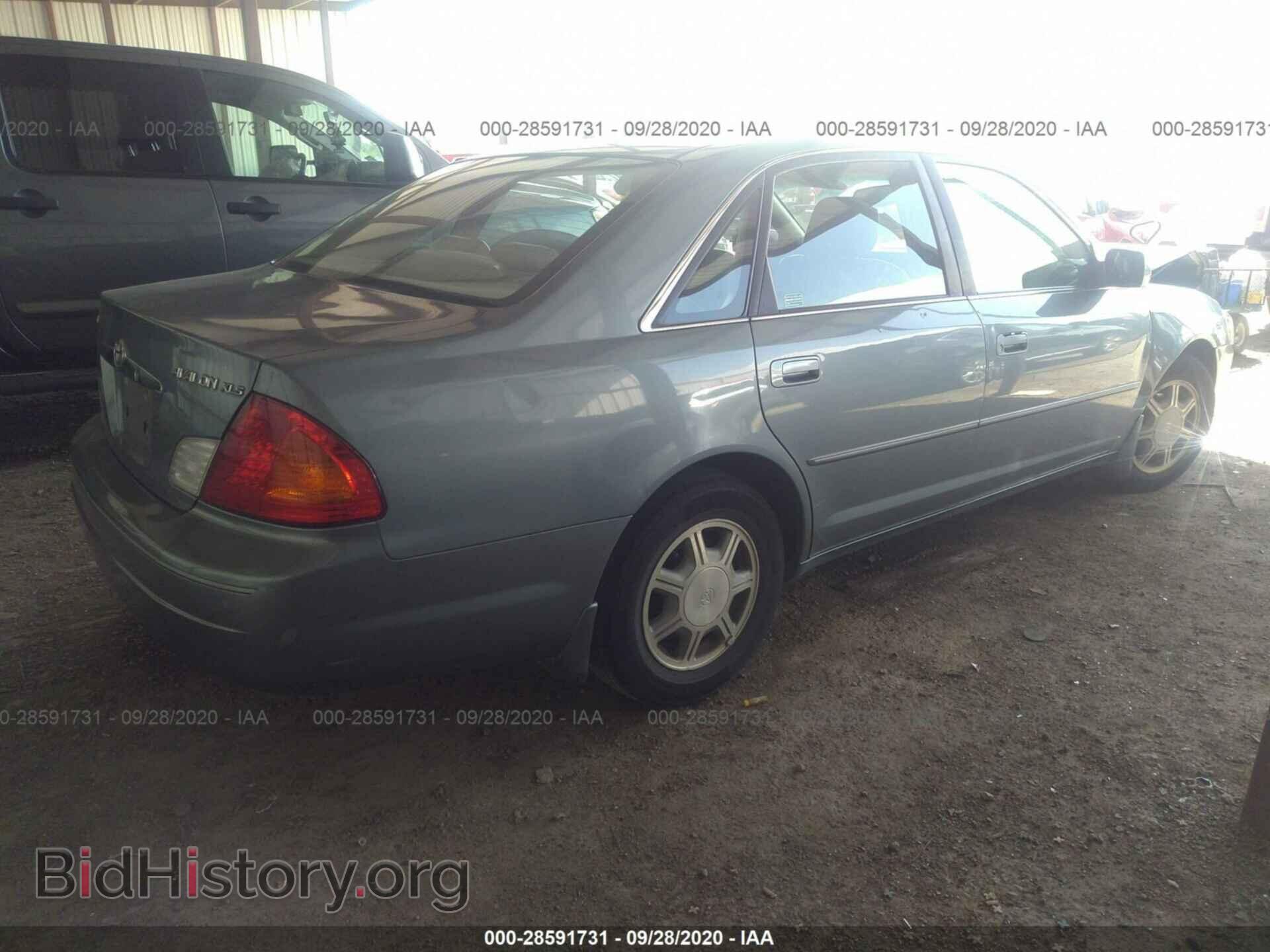 2002 TOYOTA AVALON - VIN: 4T1BF28B22U238917 - Фото 4