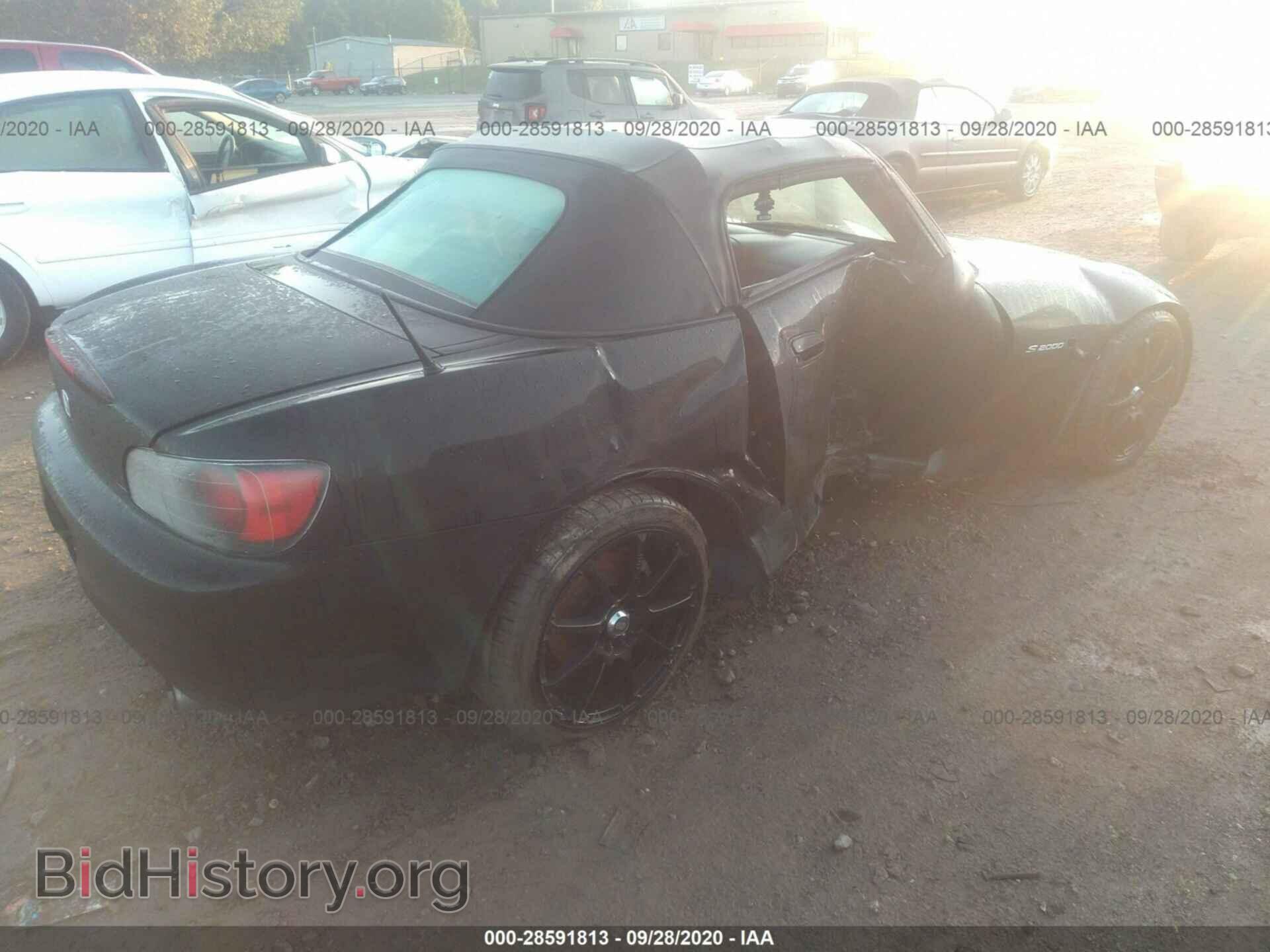 2001 HONDA S2000 - VIN: JHMAP11431T008387 - Фото 4