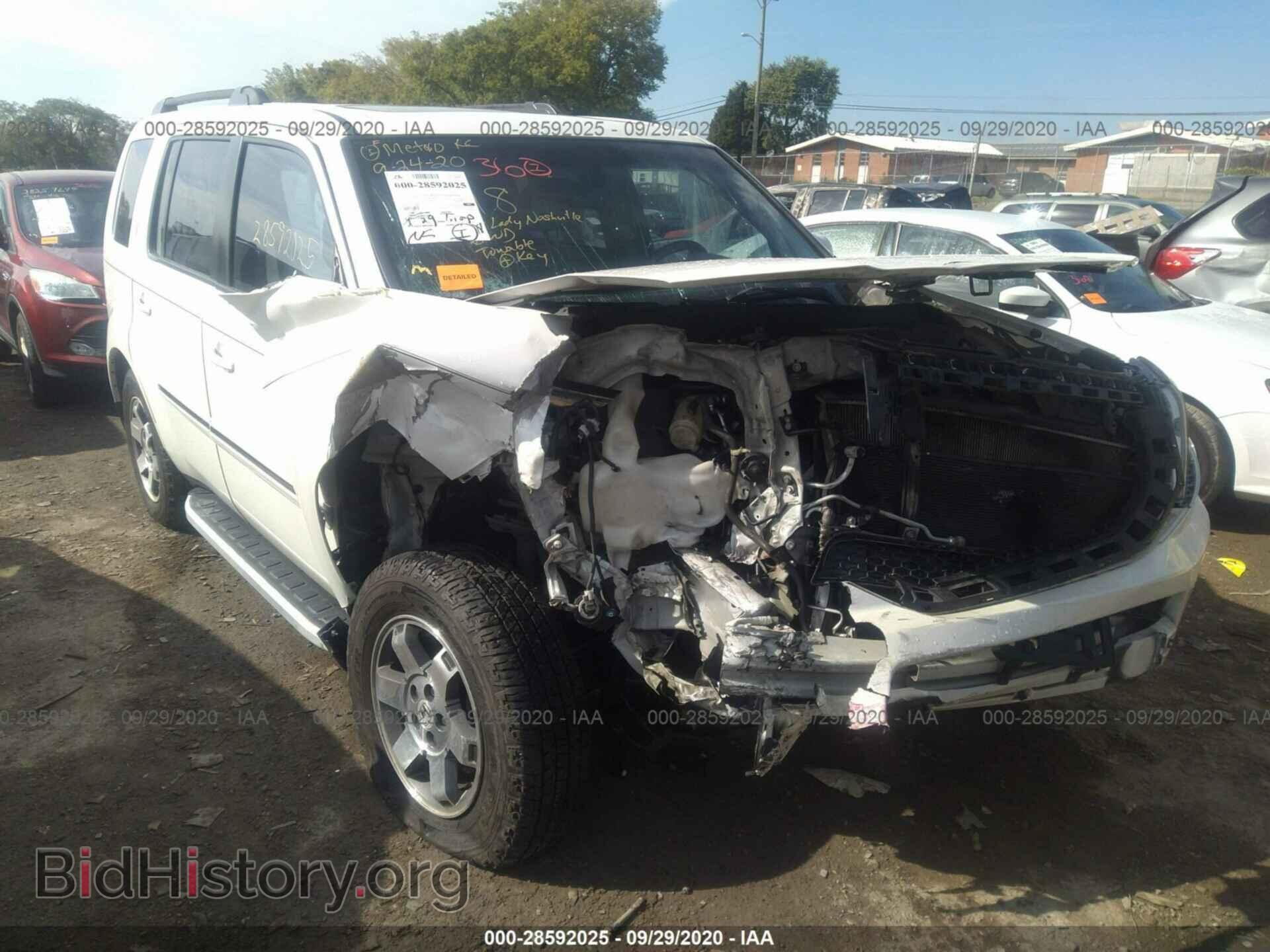 Фотография 5FNYF3H92BB010118 - HONDA PILOT 2011