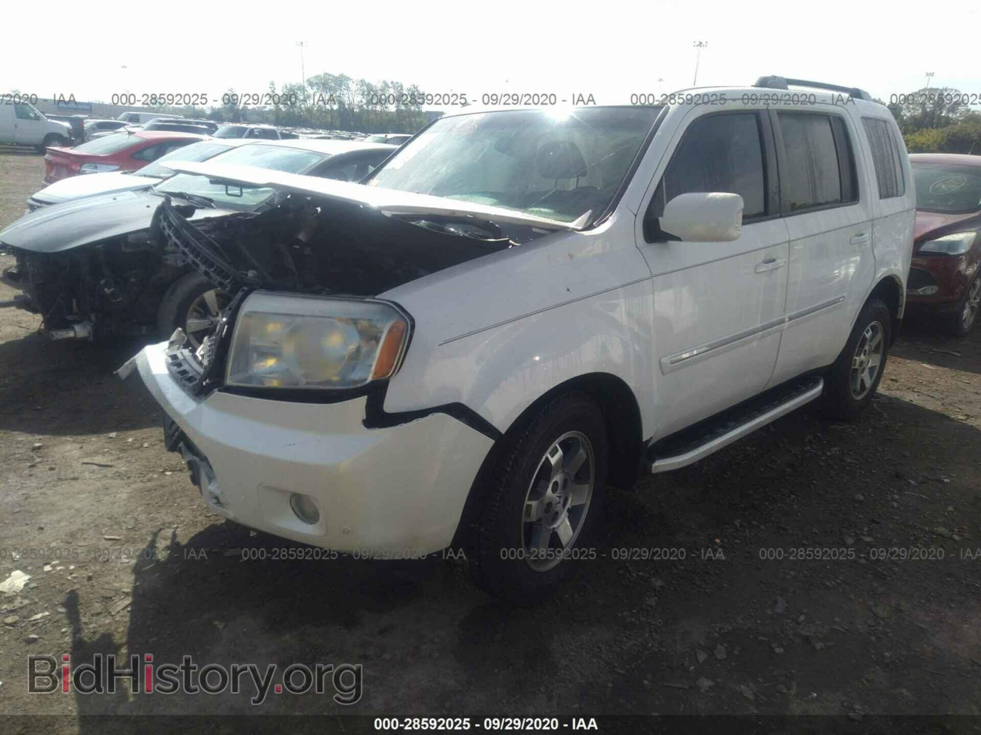 2011 HONDA PILOT - VIN: 5FNYF3H92BB010118 - Фото 2