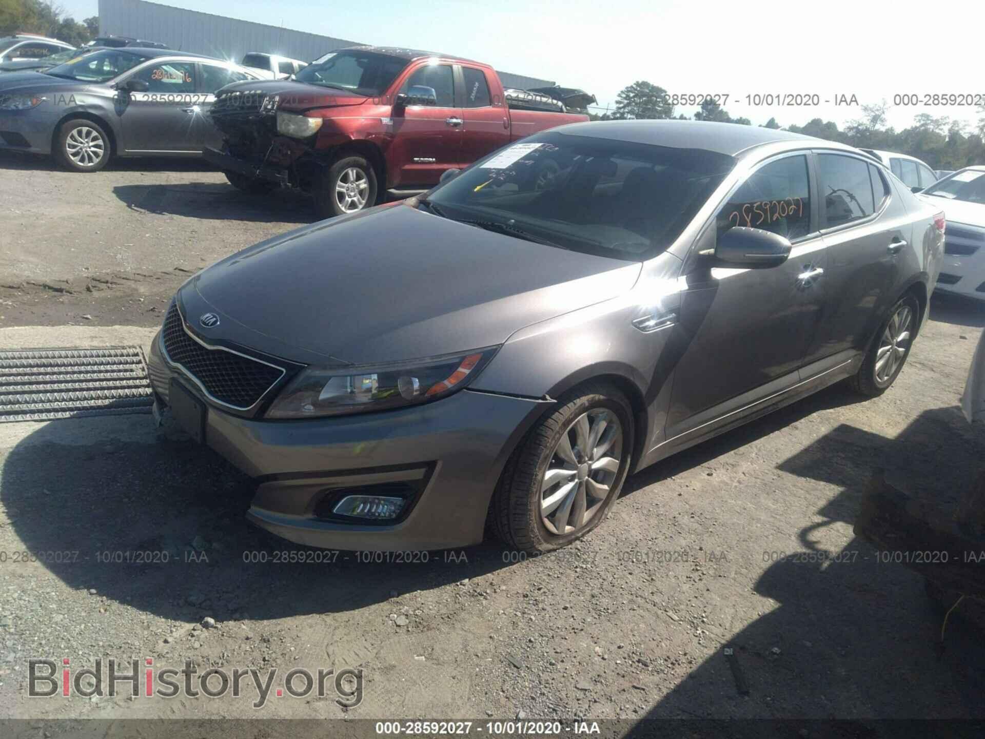 2014 KIA OPTIMA - VIN: 5XXGM4A73EG307044 - Фото 2