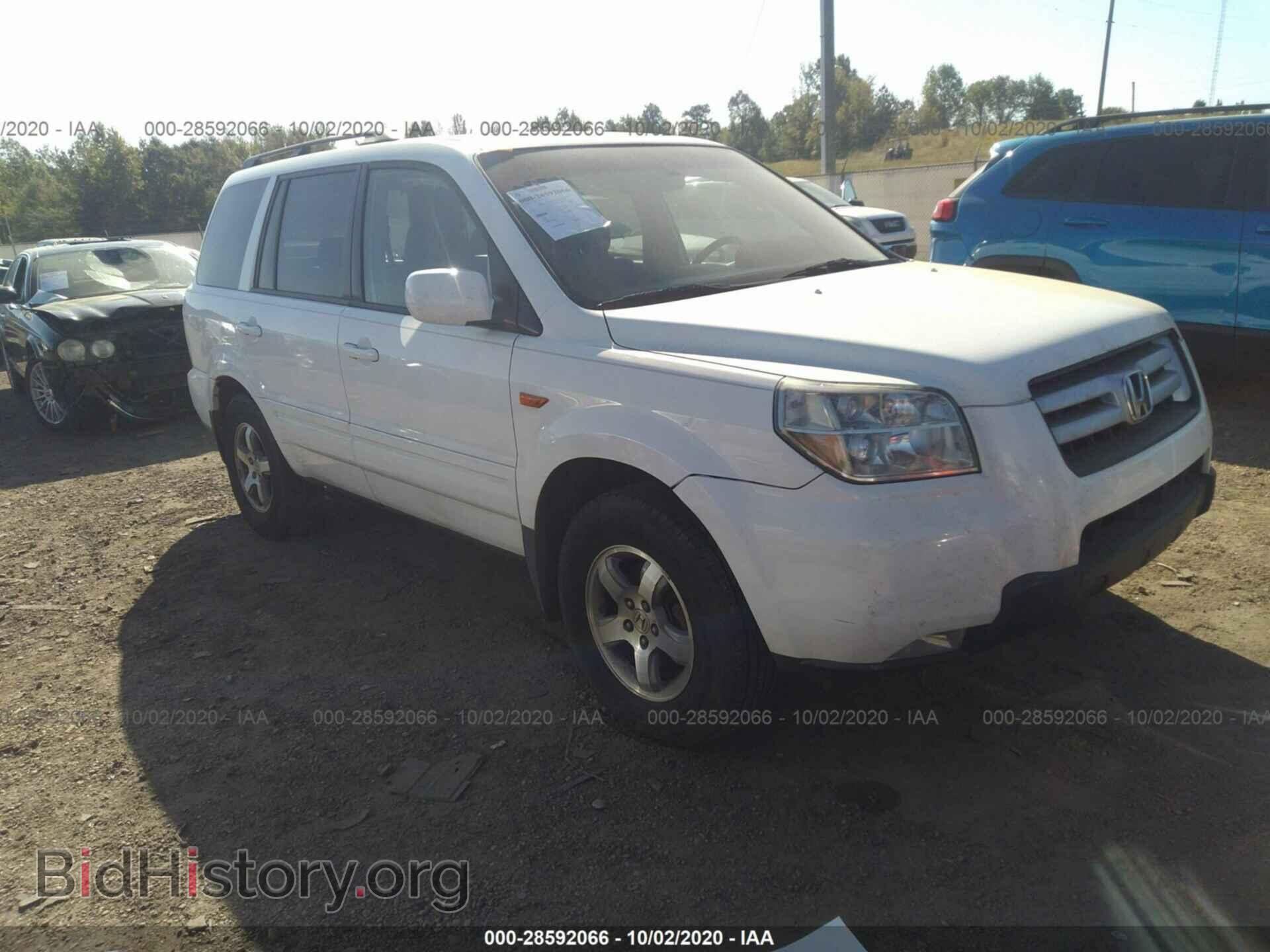 Photo 5FNYF28577B004197 - HONDA PILOT 2007