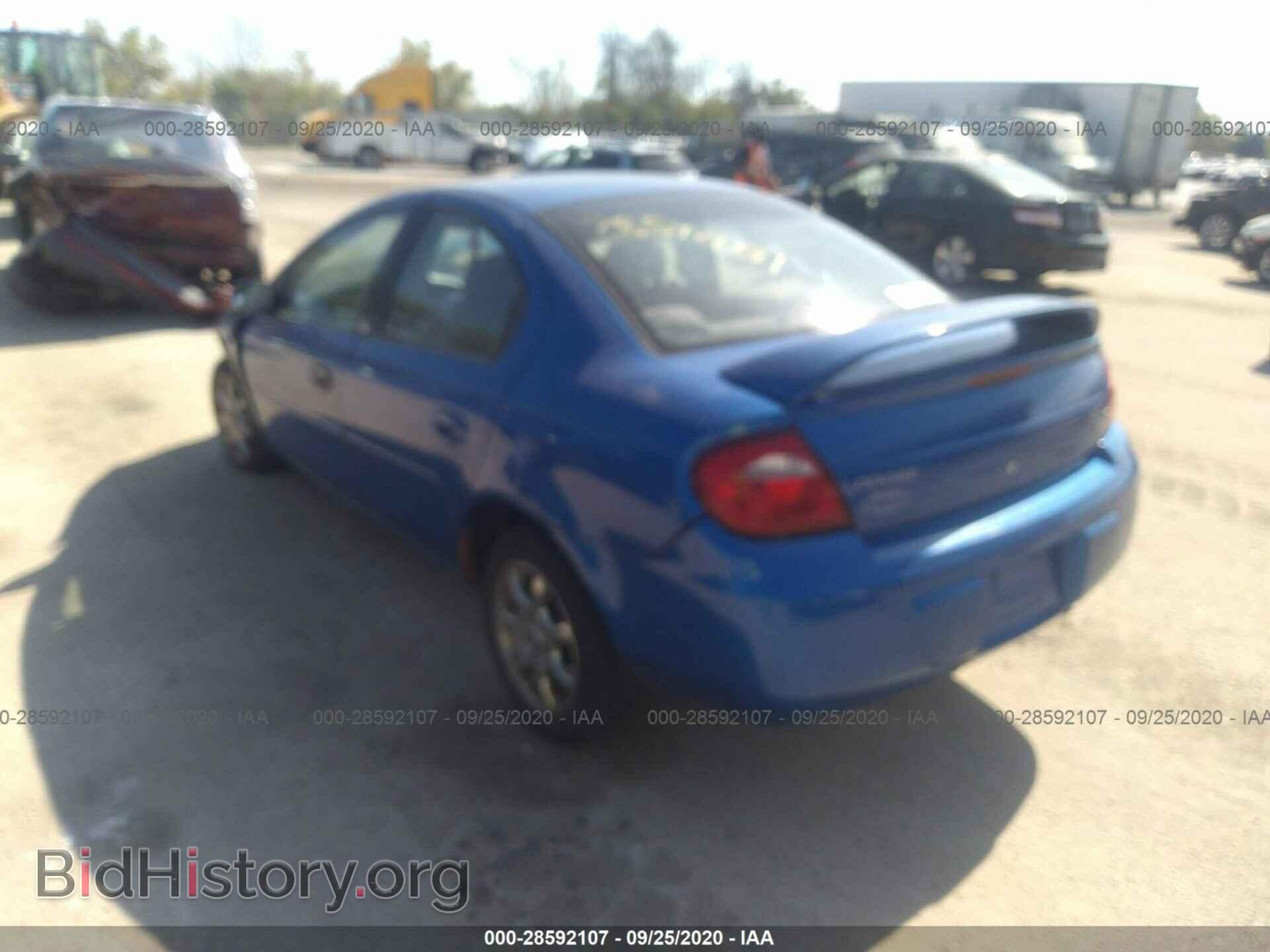 2004 DODGE NEON - VIN: 1B3ES56C64D605672 - Фото 3