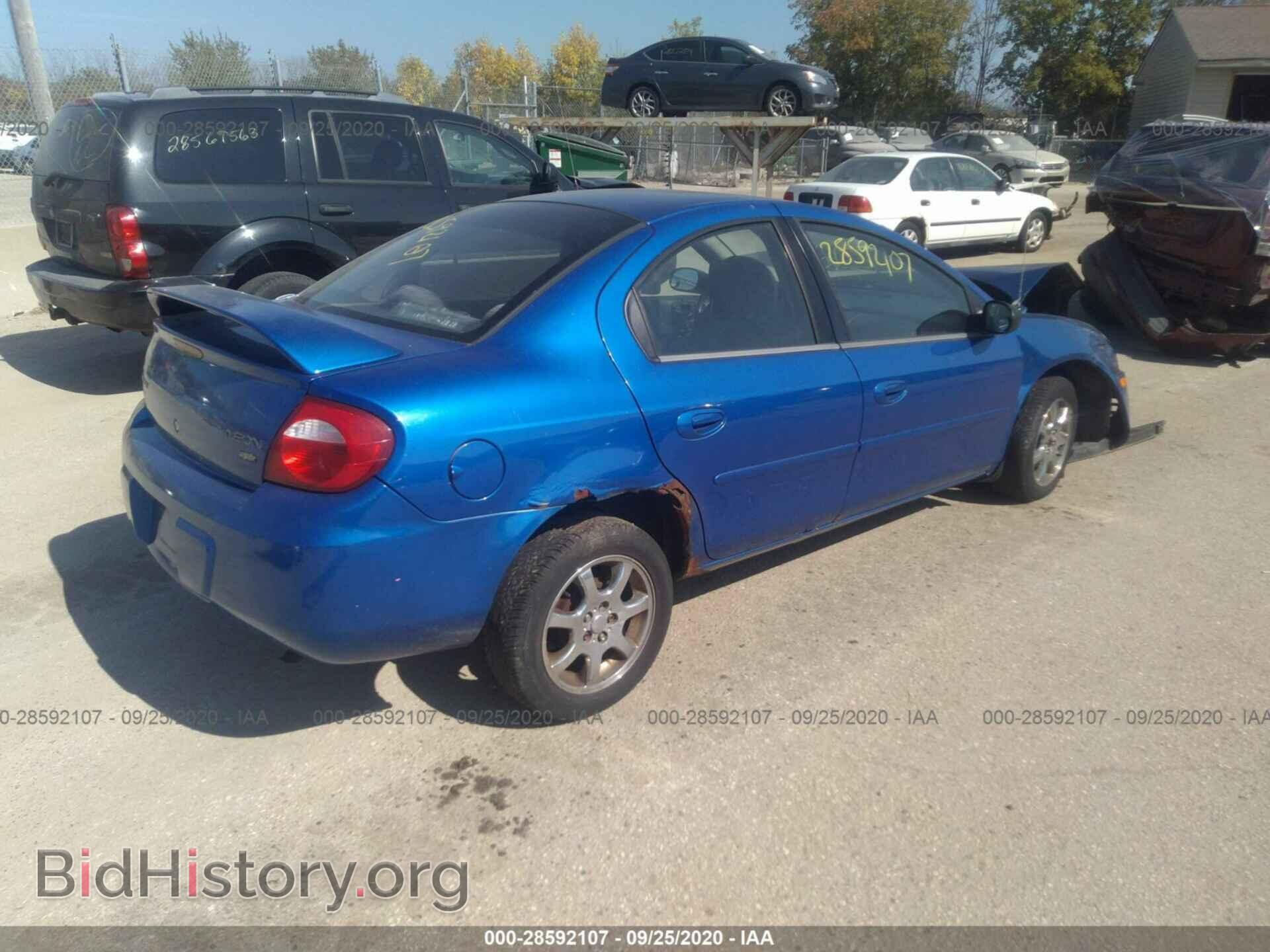 2004 DODGE NEON - VIN: 1B3ES56C64D605672 - Фото 4