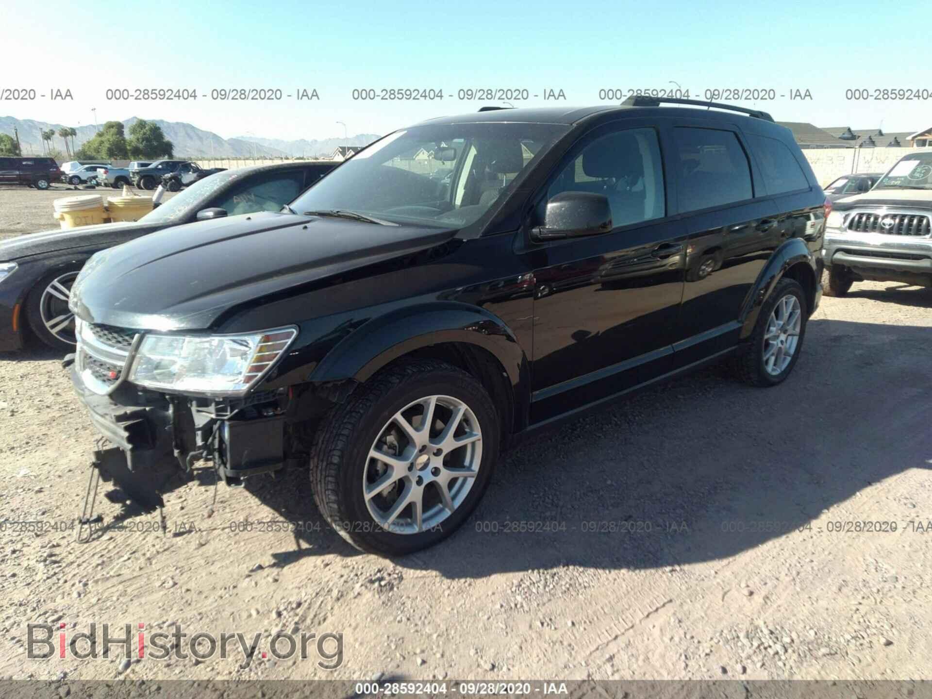 2014 DODGE JOURNEY - VIN: 3C4PDCBB5ET198426 - Фото 2