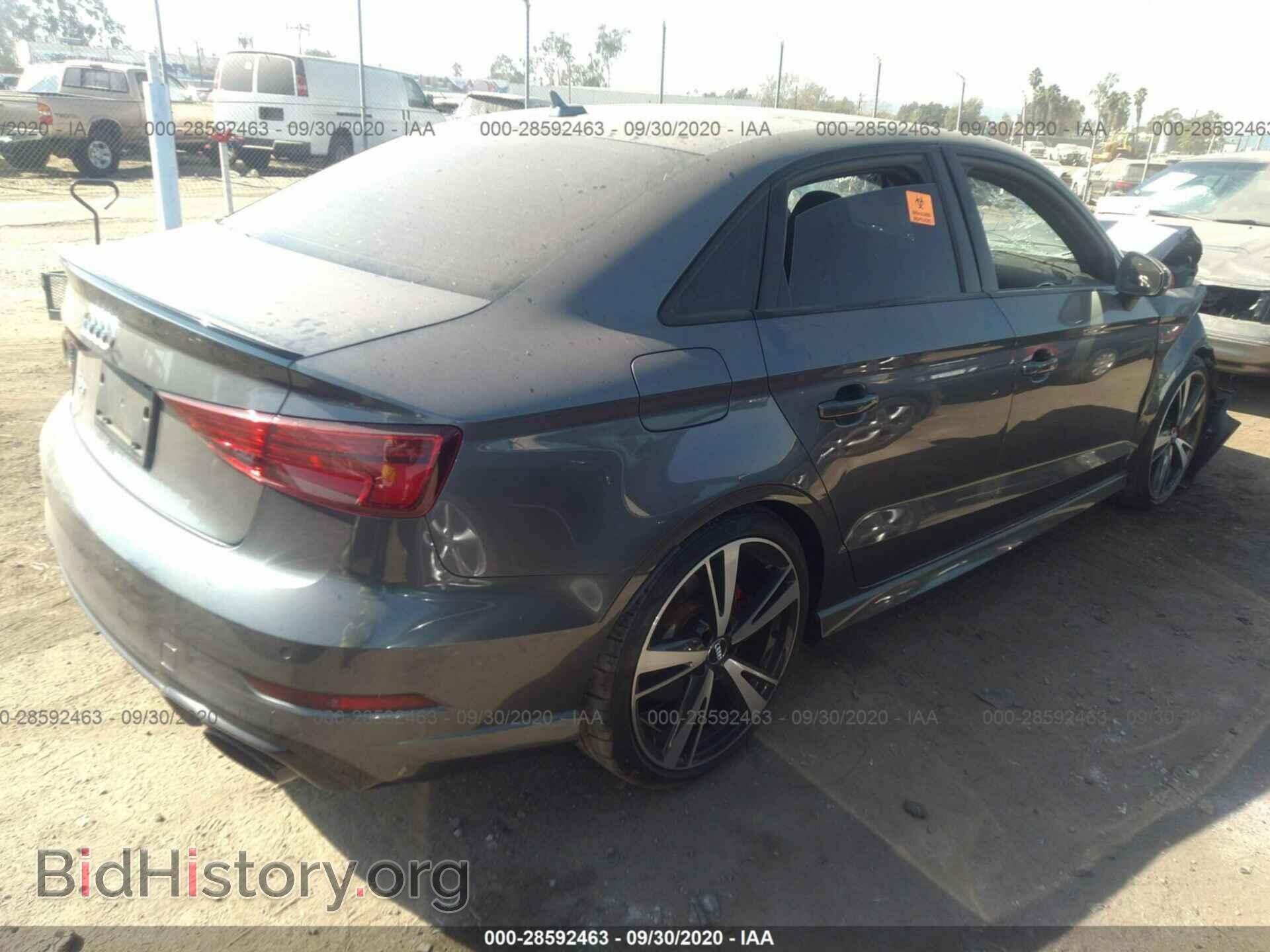 2018 AUDI RS 3 - VIN: WUABWGFF8J1905726 - Фото 4