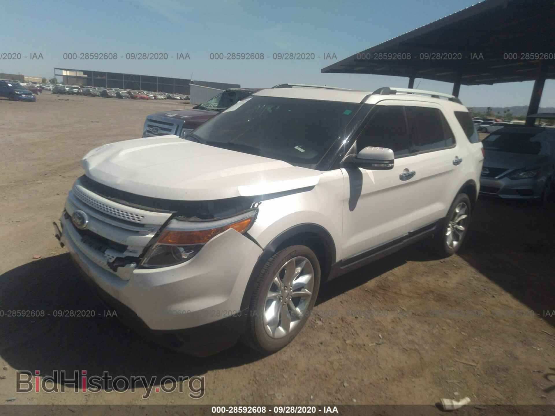 2013 FORD EXPLORER - VIN: 1FM5K8F81DGC34510 - Фото 2