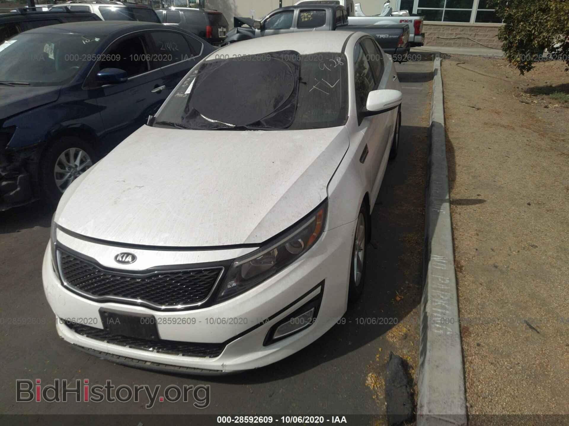 2015 KIA OPTIMA - VIN: KNAGM4A77F5589689 - Photo 2
