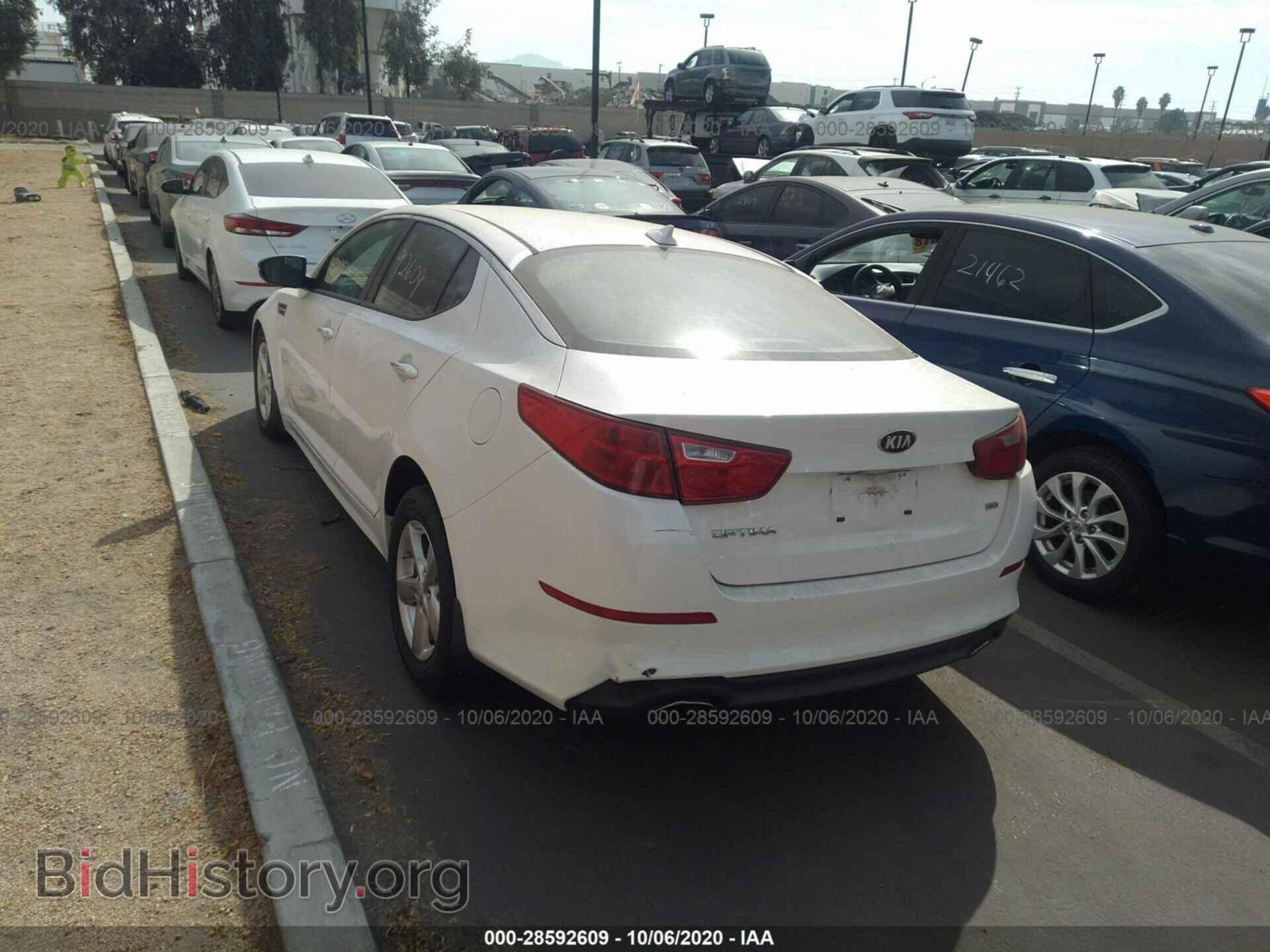 2015 KIA OPTIMA - VIN: KNAGM4A77F5589689 - Photo 3
