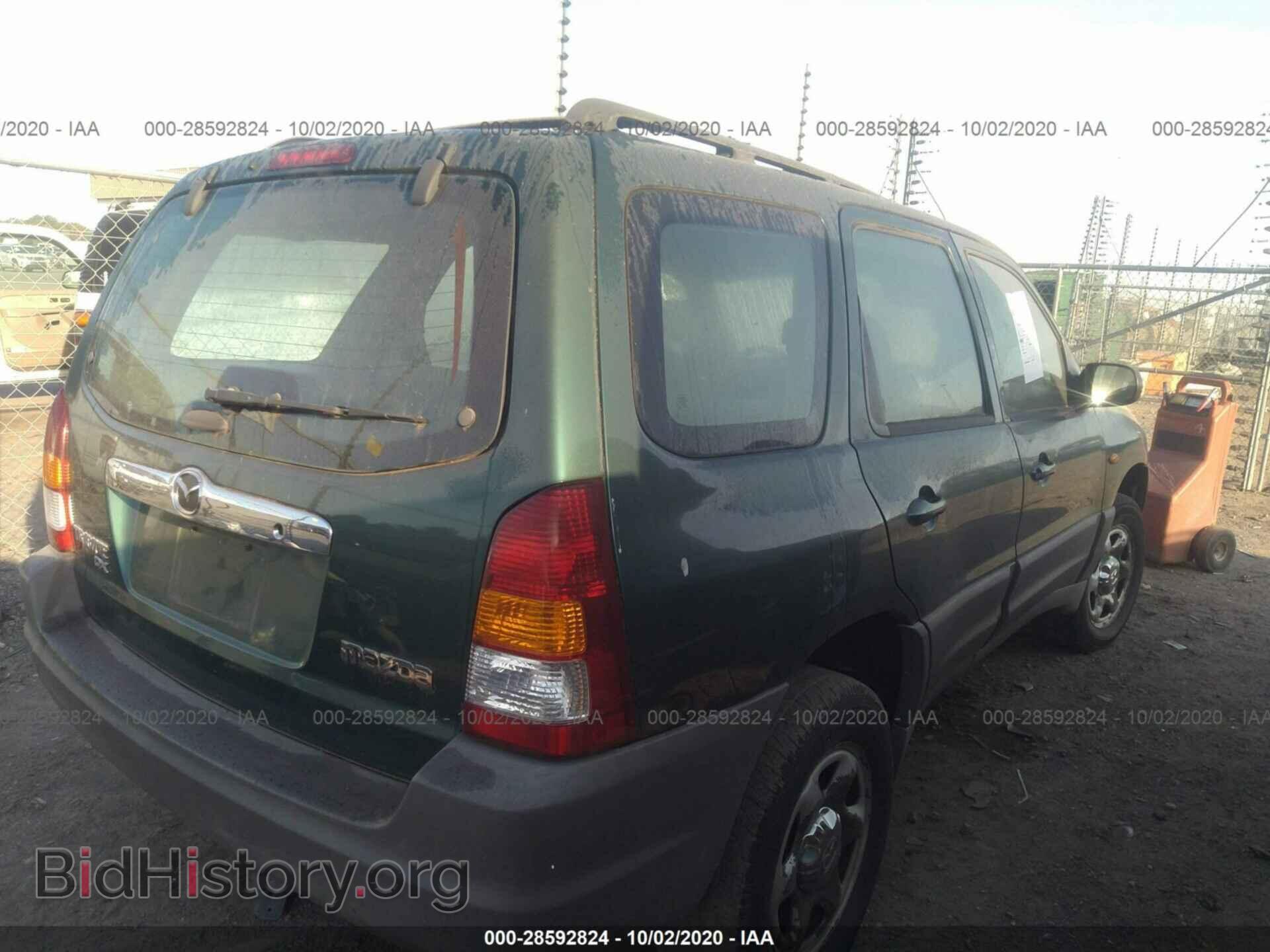 2001 MAZDA TRIBUTE - VIN: 4F2YU07B71KM28992 - Фото 4